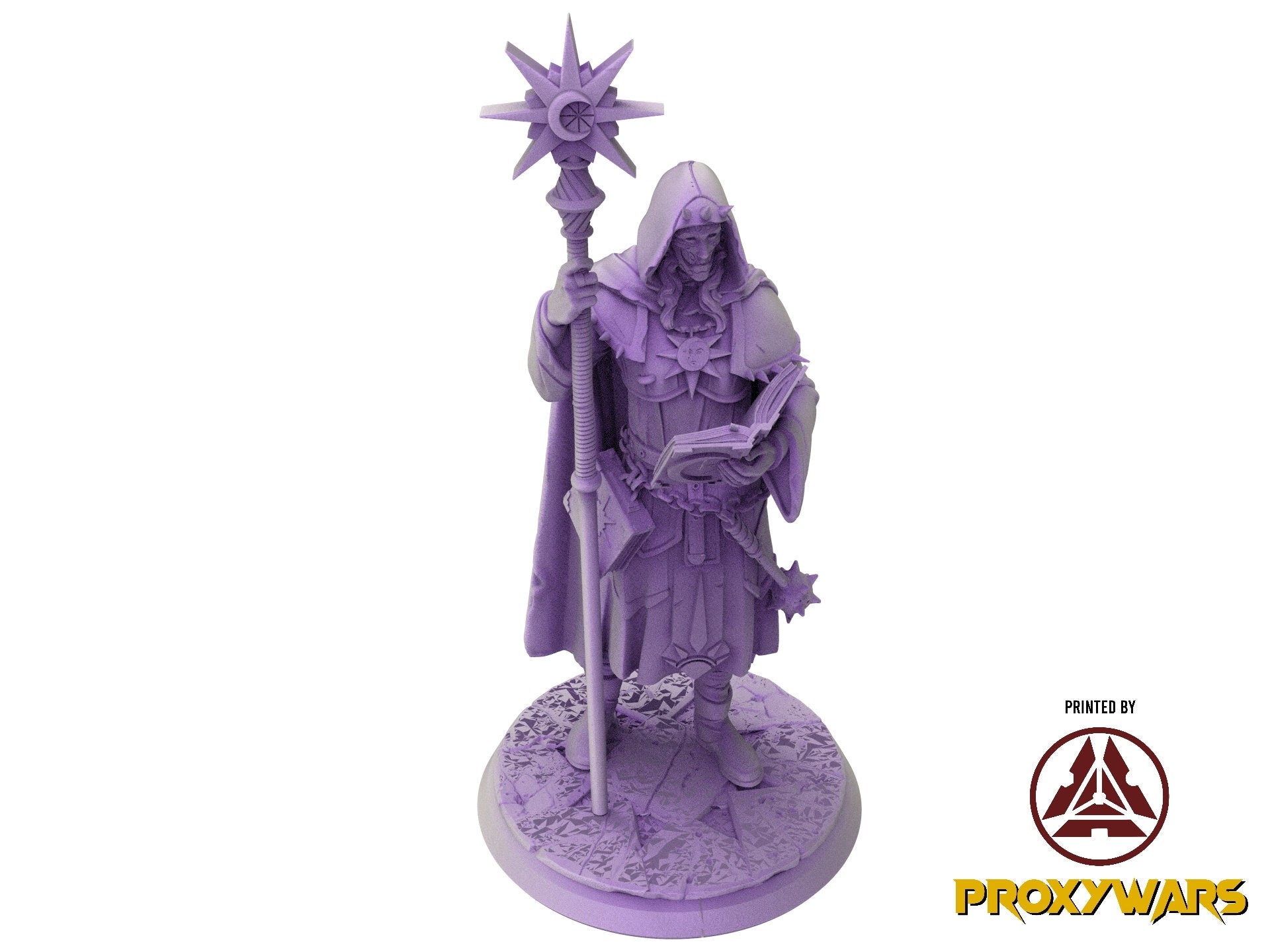 Welcome Back - Hero - Fallen Cleric (Medium - 25 mm), quest for glory, Flesh of Gods, for Wargames, Dungeons & Dragons TTRPG