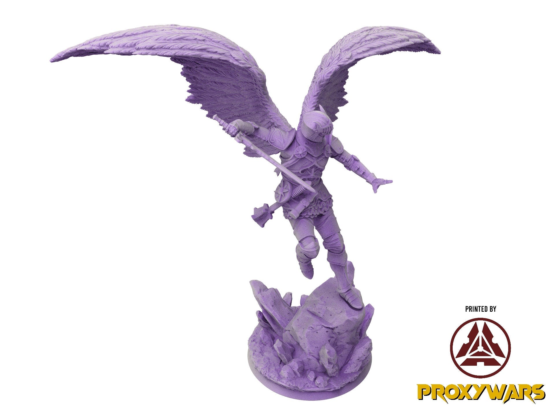 Welcome Back - Hero - The Aasimar (Medium - 25 mm), quest for glory, Flesh of Gods, for Wargames, Dungeons & Dragons TTRPG