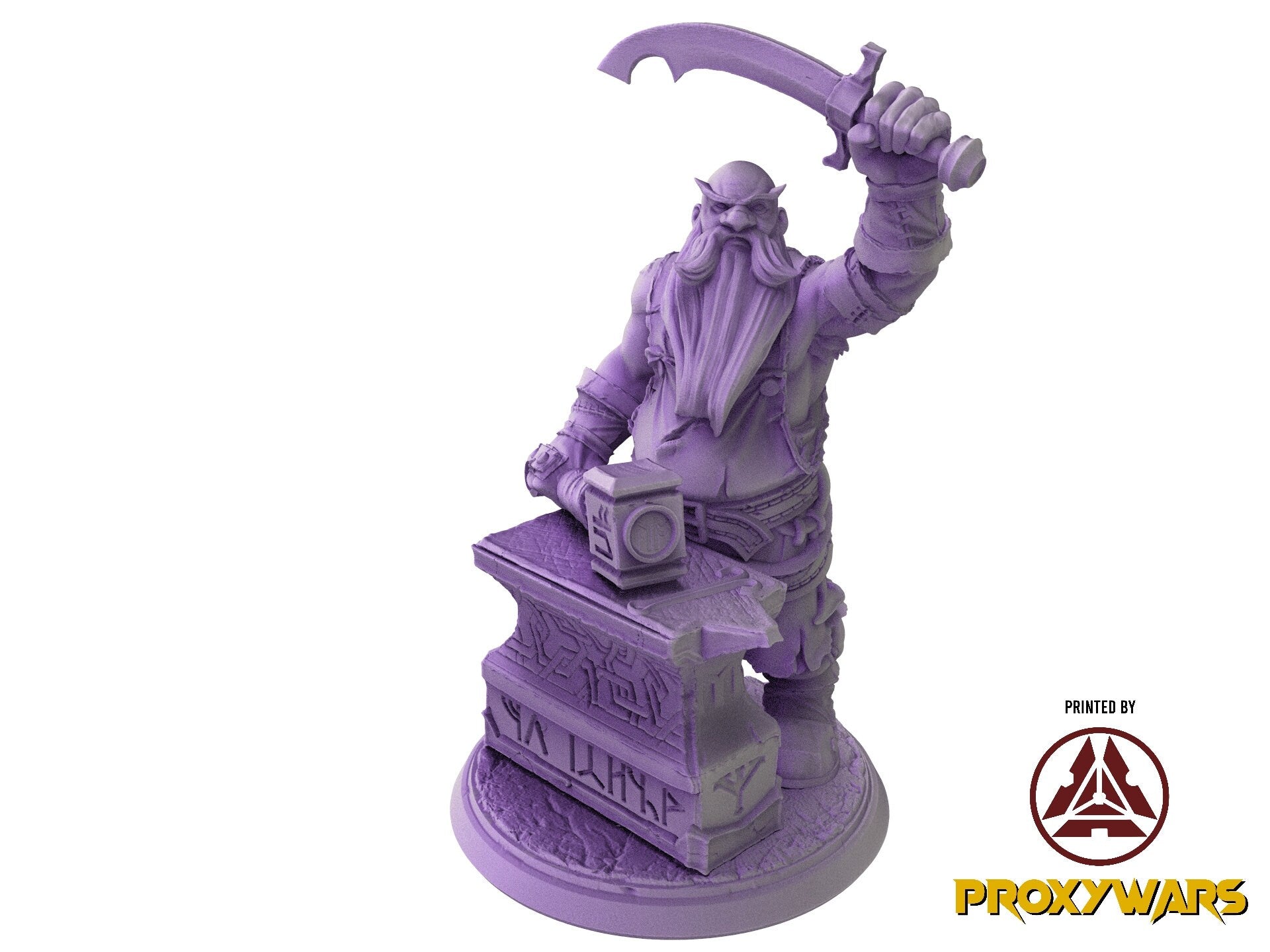 Welcome Back - Hero - Eternal Chronicler (Medium - 25 mm), quest for glory, Flesh of Gods, for Wargames, Dungeons & Dragons TTRPG