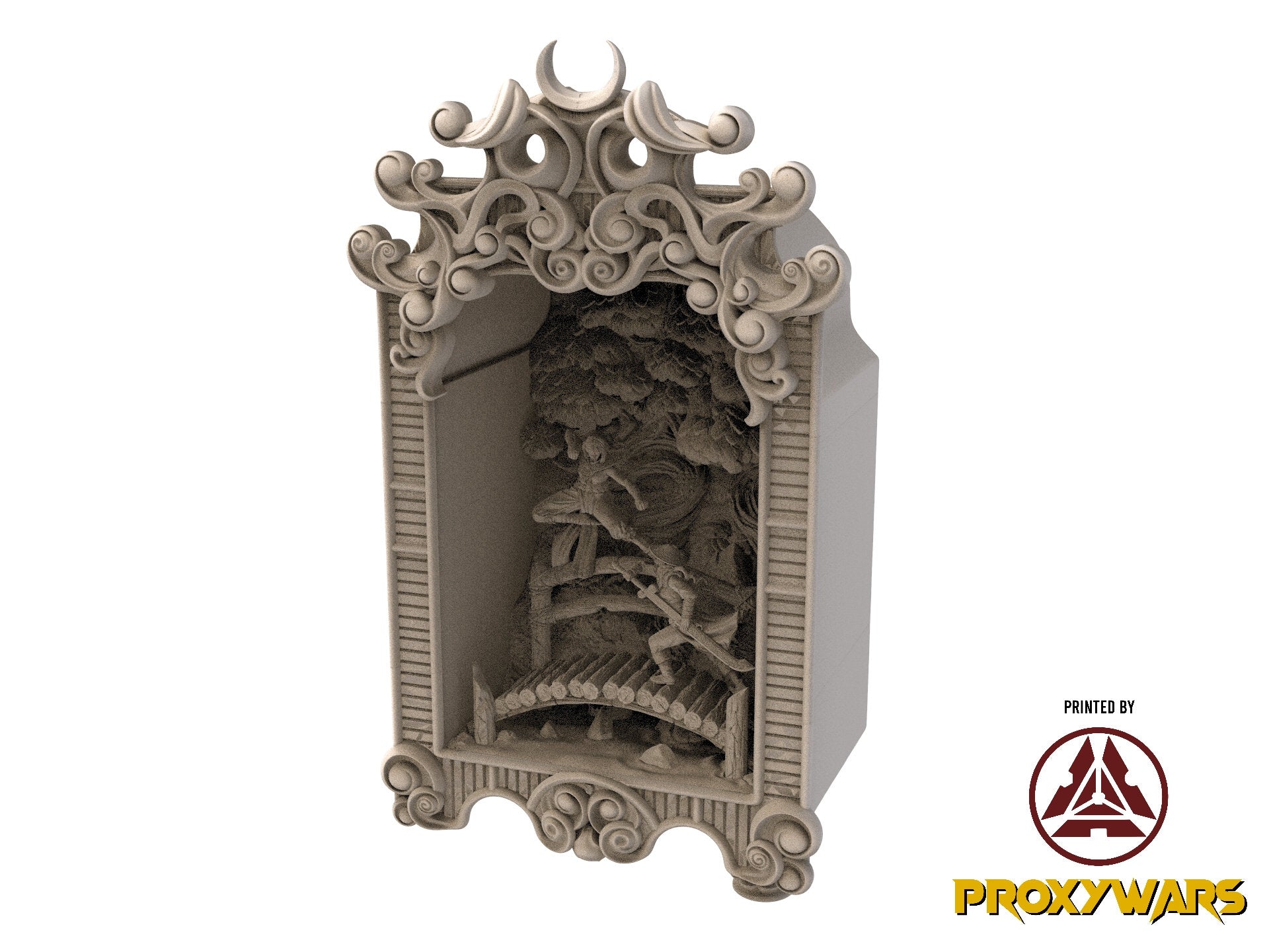 Fists Of Fury - Enemy - Heavenly Dragon (Gargantuan - 100 mm), Flesh of Gods, for Wargames, Dungeons & Dragons TTRPG