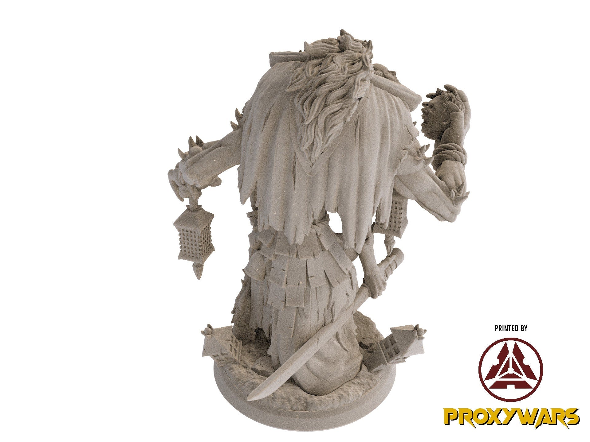 Fists Of Fury - Enemy - Masked Trickster Oni (Medium - 25 mm), Flesh of Gods, for Wargames, Dungeons & Dragons TTRPG