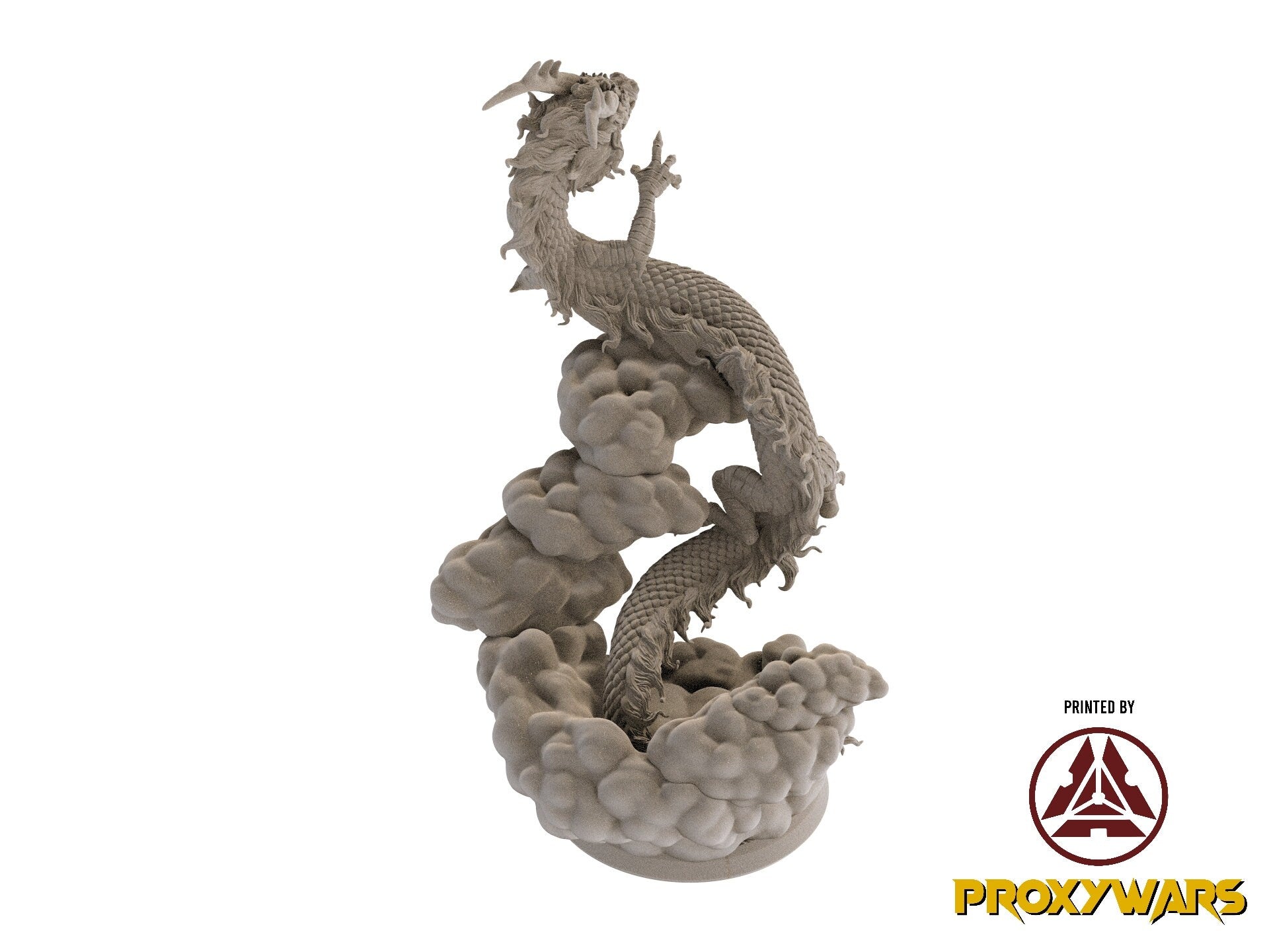 Fists Of Fury - Enemy - Skyward Dragon (Huge - 75 mm), Flesh of Gods, for Wargames, Dungeons & Dragons TTRPG