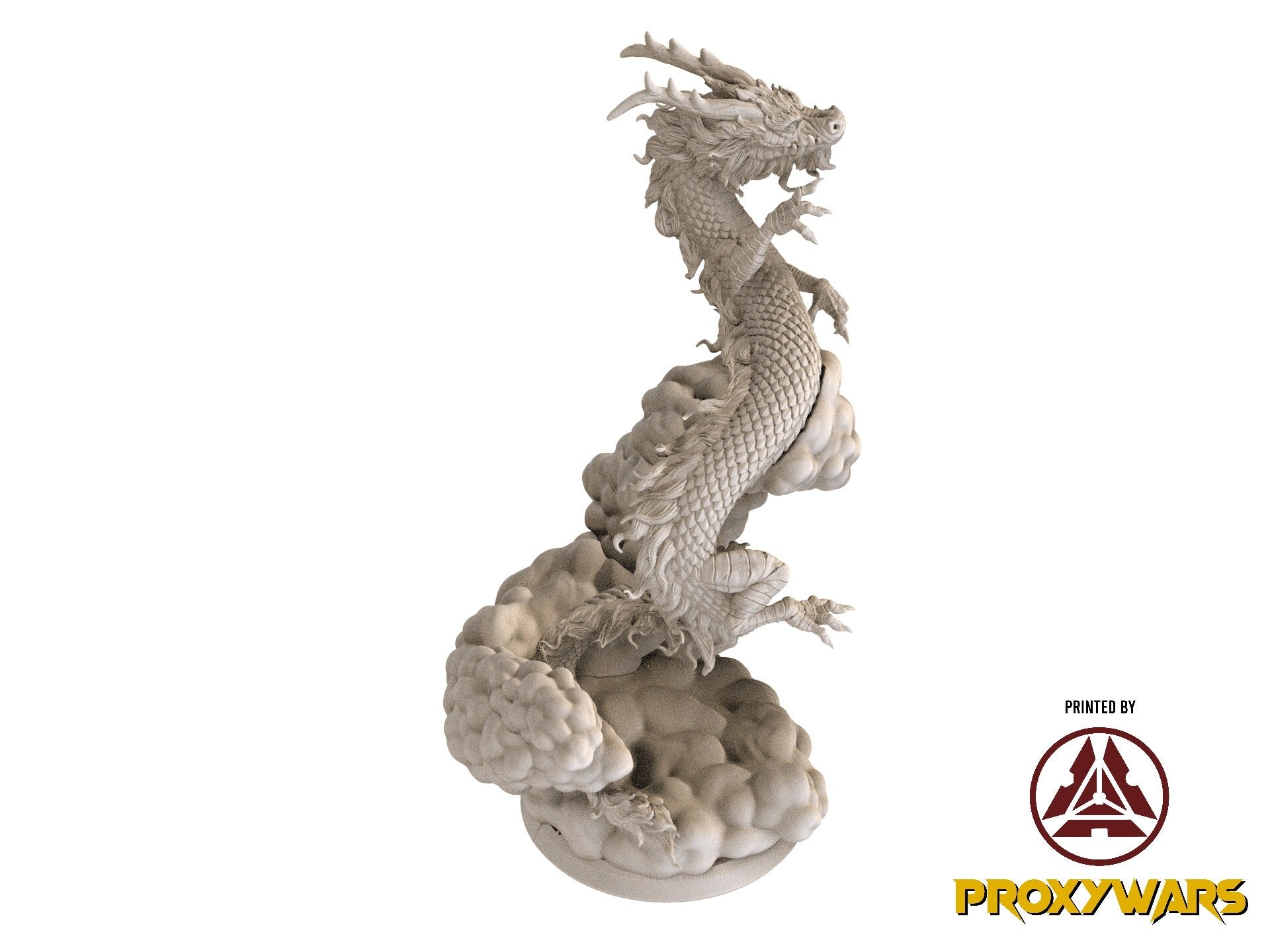 Fists Of Fury - Enemy - Skyward Dragon (Huge - 75 mm), Flesh of Gods, for Wargames, Dungeons & Dragons TTRPG