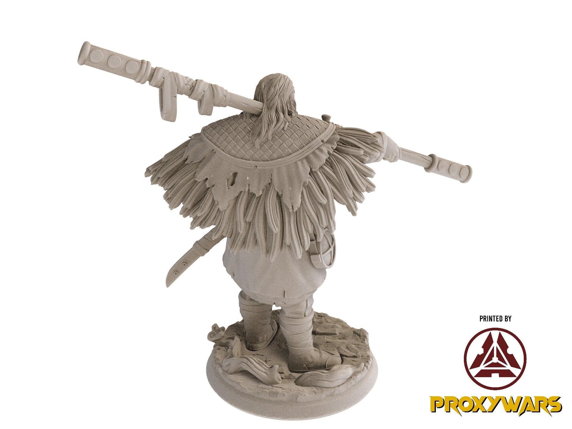 Fists Of Fury - Hero - Shou, the Old Master (Medium - 25 mm), Flesh of Gods, for Wargames, Dungeons & Dragons TTRPG