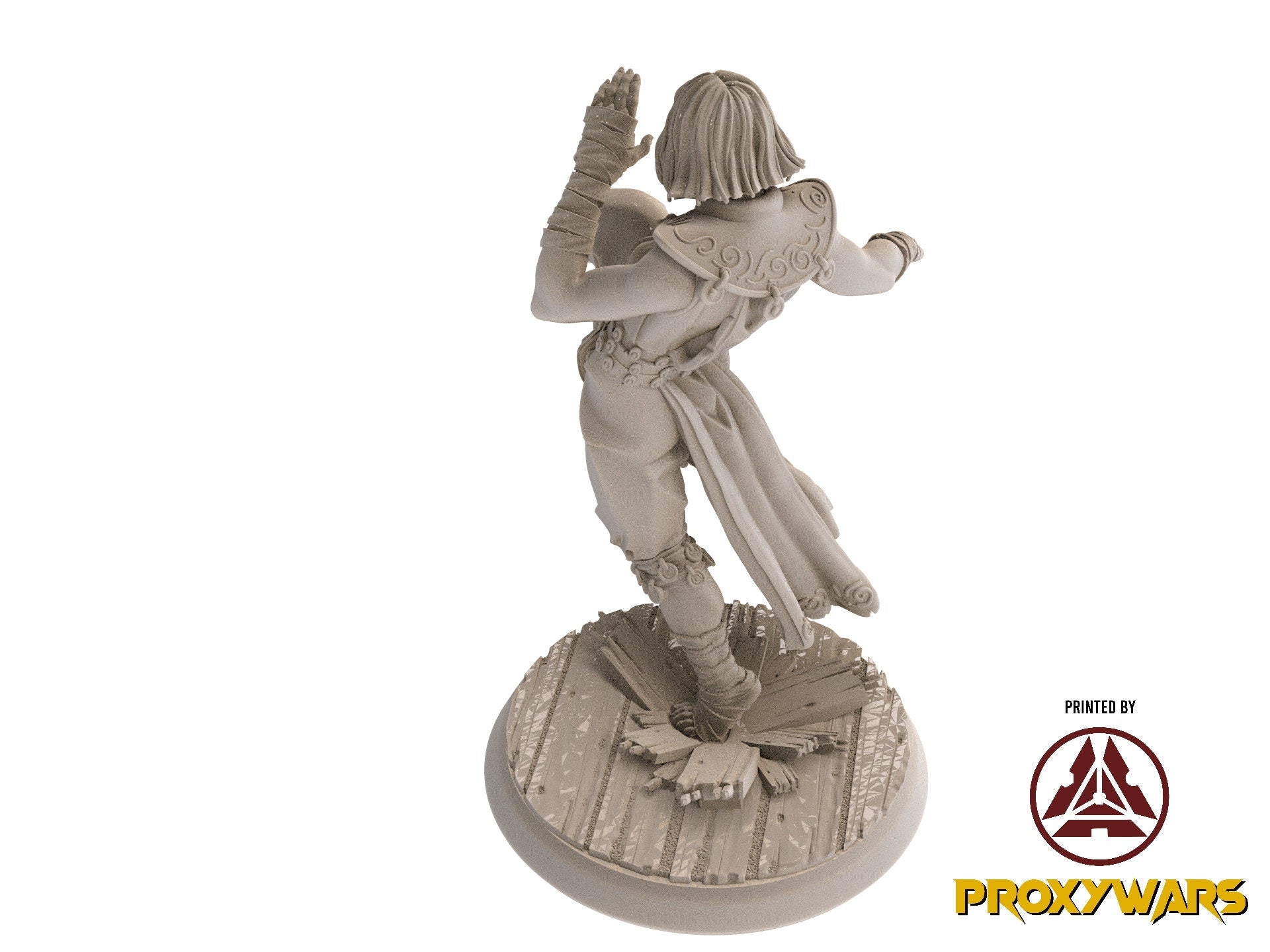 Fists Of Fury - Hero - The Shadow Warrior 75mm, Flesh of Gods, for Wargames, Dungeons & Dragons TTRPG