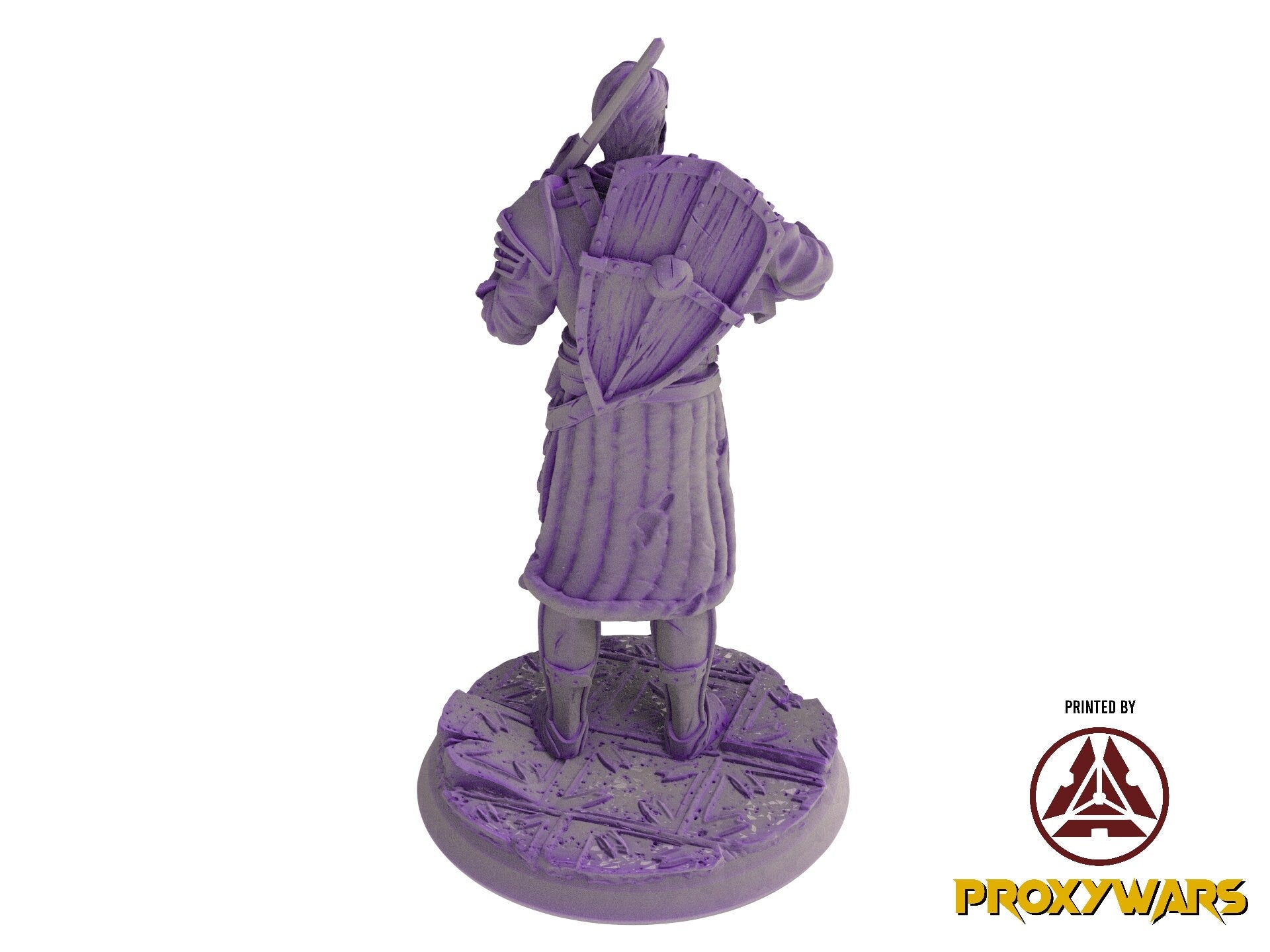 The scourges of war - NPC - Kraheger's Soldier 02 (25 mm) , glory and honor, Ennemy, Flesh of Gods, for Wargames, Dungeons & Dragons TTRPG