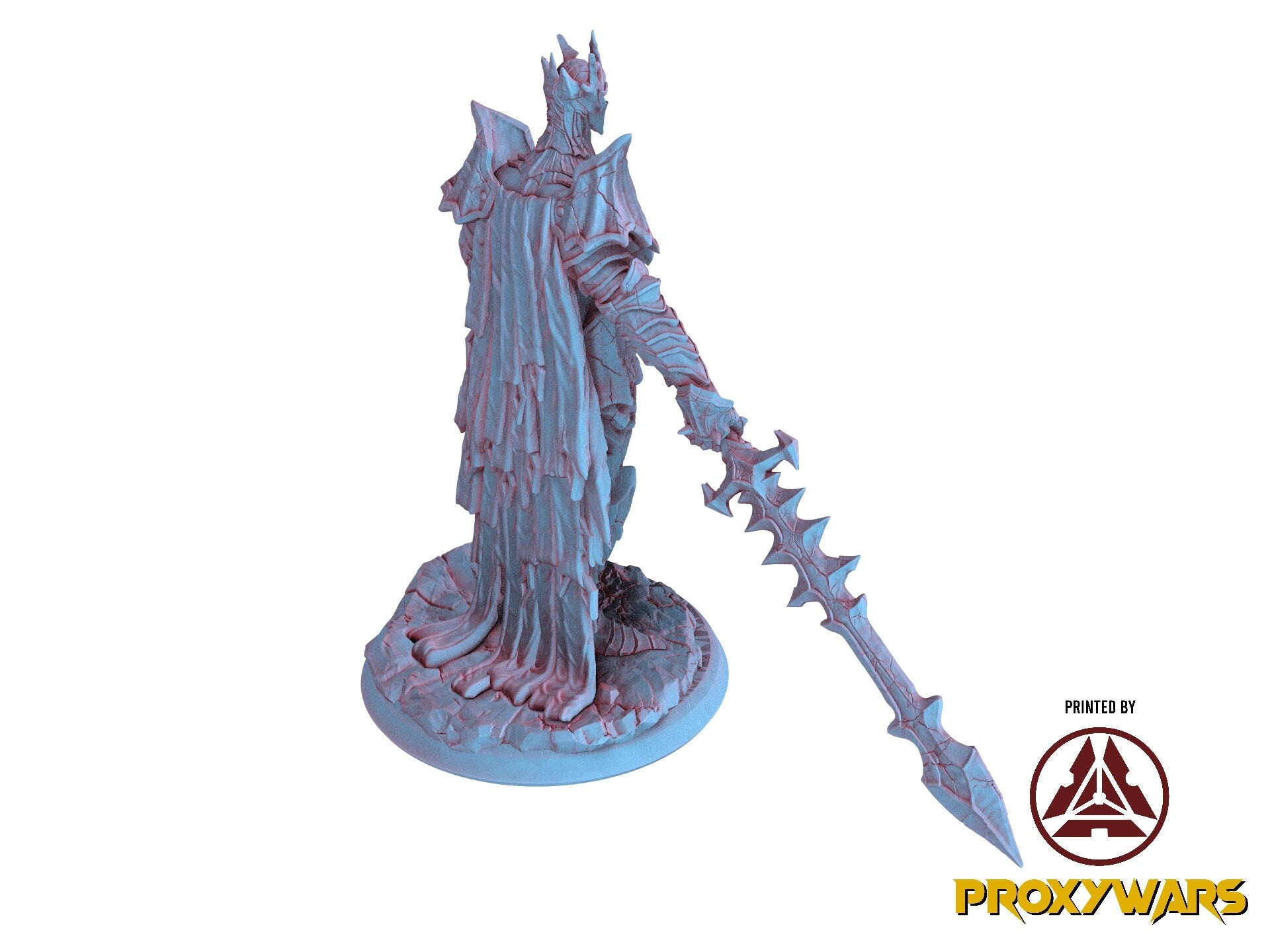 Echoes Of Corruption - Enemy - Spectral Knight 02 (25 mm), light and darkness, Ennemy, Flesh of Gods, for Wargames, Dungeons & Dragons TTRPG