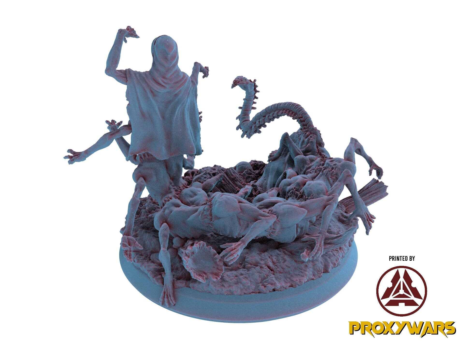 Echoes Of Corruption - Enemy - The Flesh Assembly (50 mm), light and darkness, Ennemy, Flesh of Gods, for Wargames, Dungeons & Dragons TTRPG