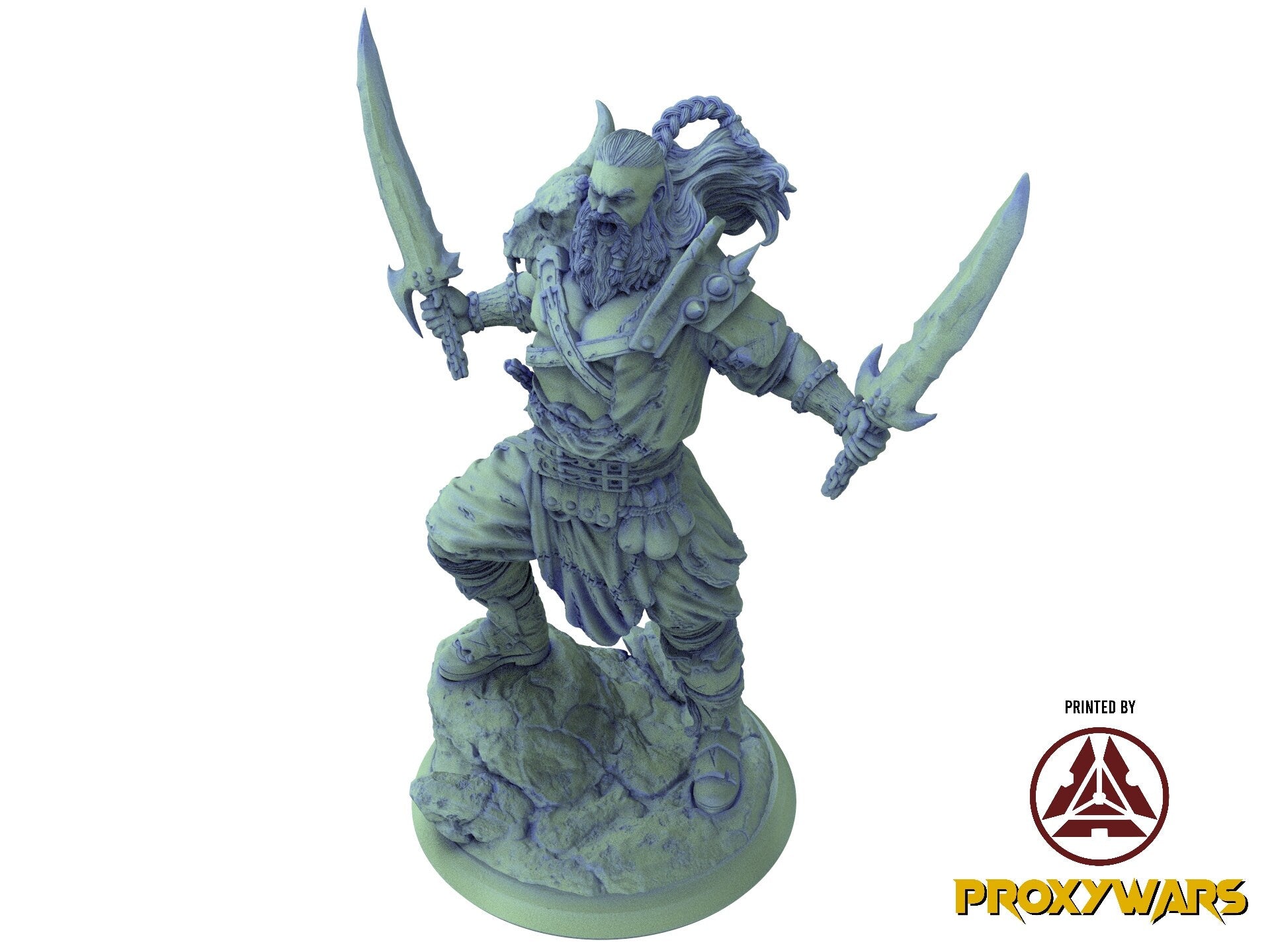 The tribal Gathering - Enemy - Male Tribal Warrior 01, fierce and proud warriors,Ennemy, Flesh of Gods, Wargames, Dungeons & Dragons TTRPG