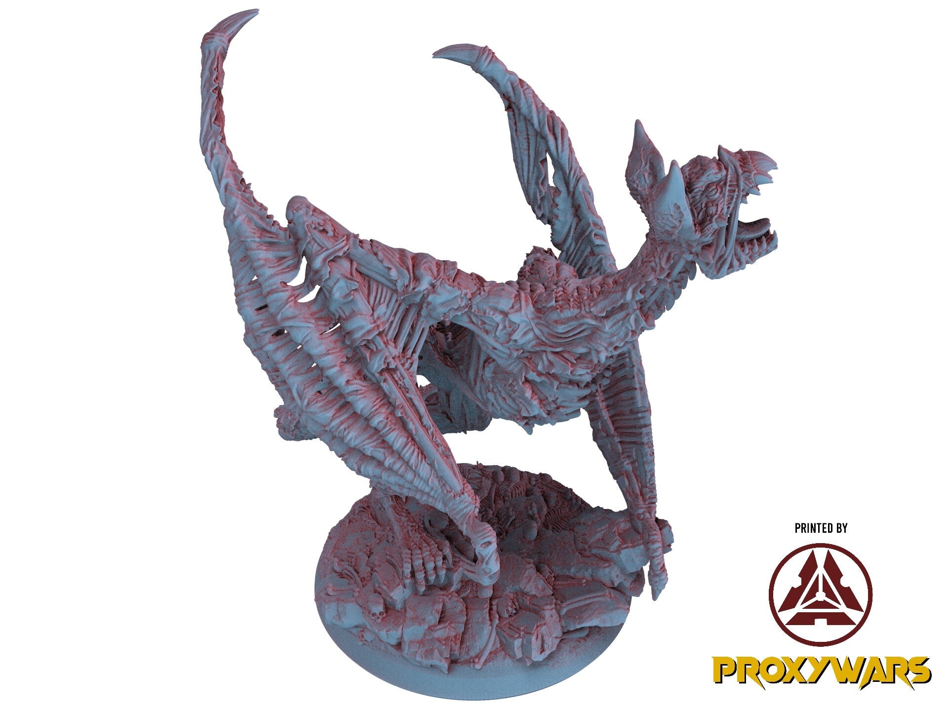 The Court Blood - Enemy - Draconic Bat (75 mm), creatures of darkness, Ennemy, Flesh of Gods, for Wargames, Dungeons & Dragons TTRPG