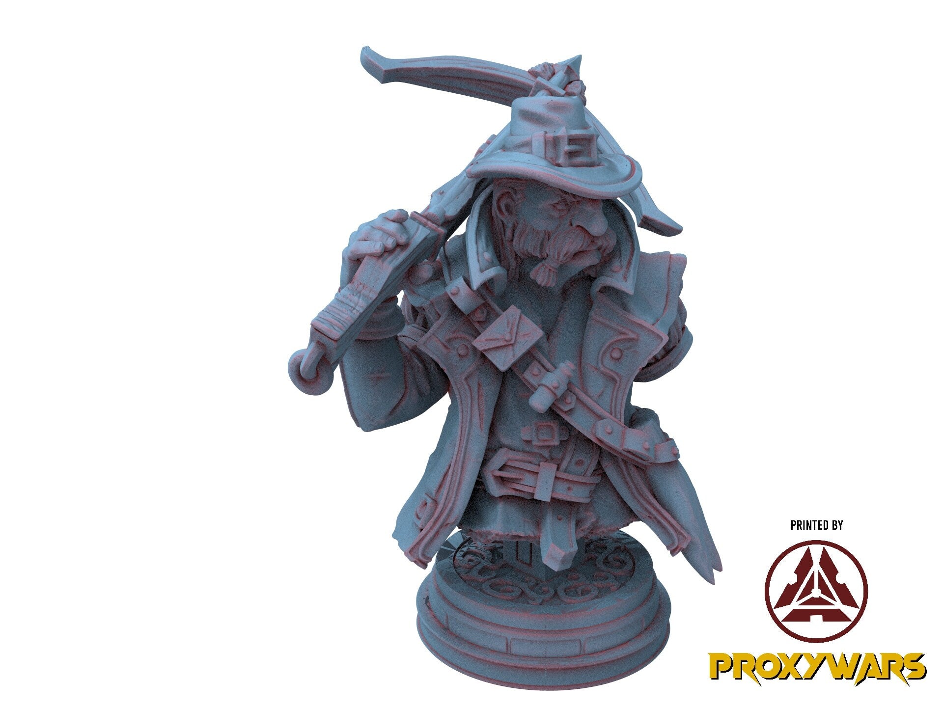 The Court Blood - Hero - Dwarf Creature Hunter, creatures of darkness, Ennemy, Flesh of Gods, for Wargames, Dungeons & Dragons TTRPG