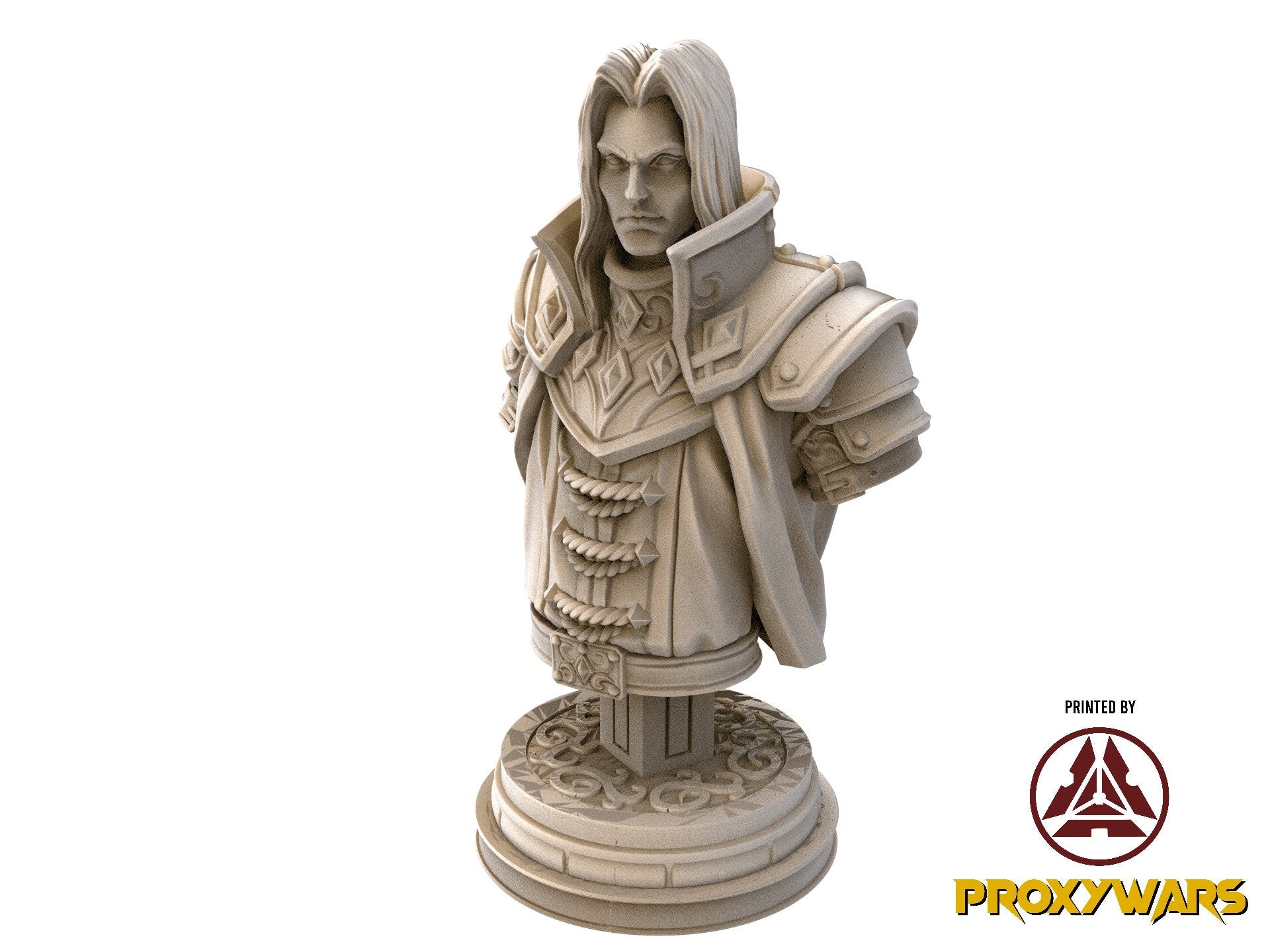 The Time Abyss - Bust - Feluria, Elf Oracle, Light and darkness, Flesh of Gods, for Wargames, Dungeons & Dragons TTRPG