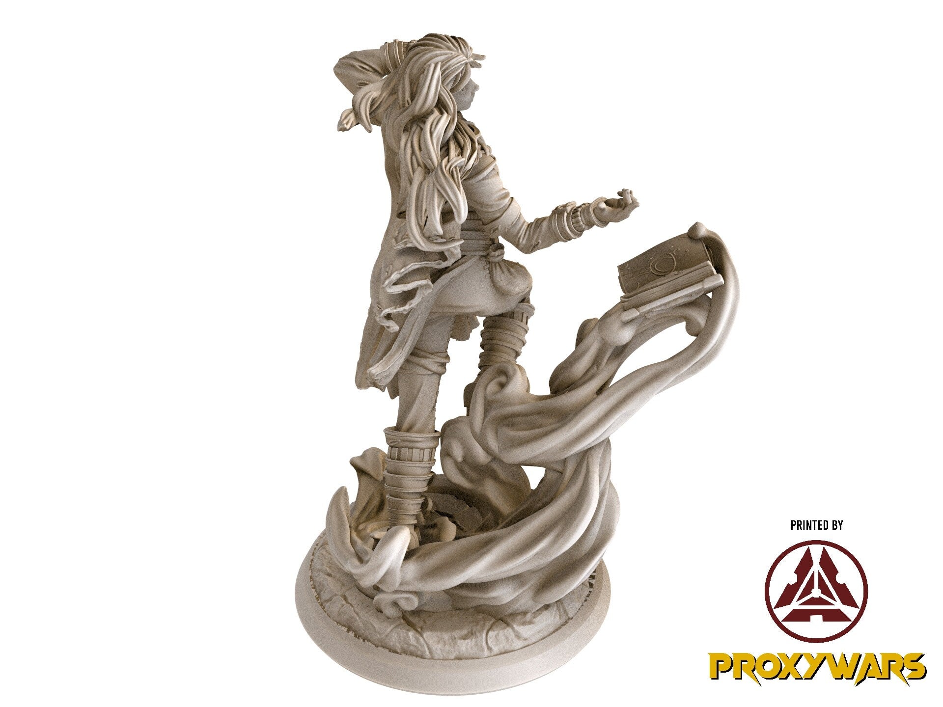 The Time Abyss - Hero - Alenia, Human Psion (25 mm), Light and darkness, Flesh of Gods, for Wargames, Dungeons & Dragons TTRPG