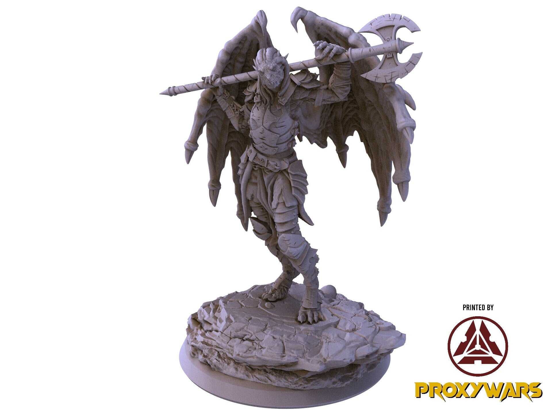 The Crimson Calamity - Bust - Nuvian, Lunar Sorcerer, The Devoted, Flesh of Gods, for Wargames, Dungeons & Dragons TTRPG