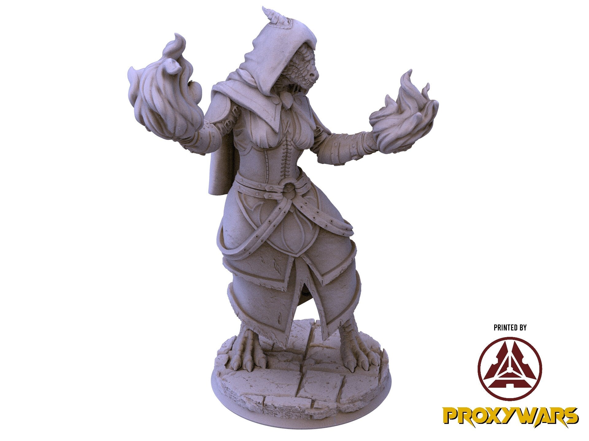 The Crimson Calamity - Enemy - Krughor, Death Dragon Rider, Flesh of Gods, for Wargames, Dungeons & Dragons TTRPG