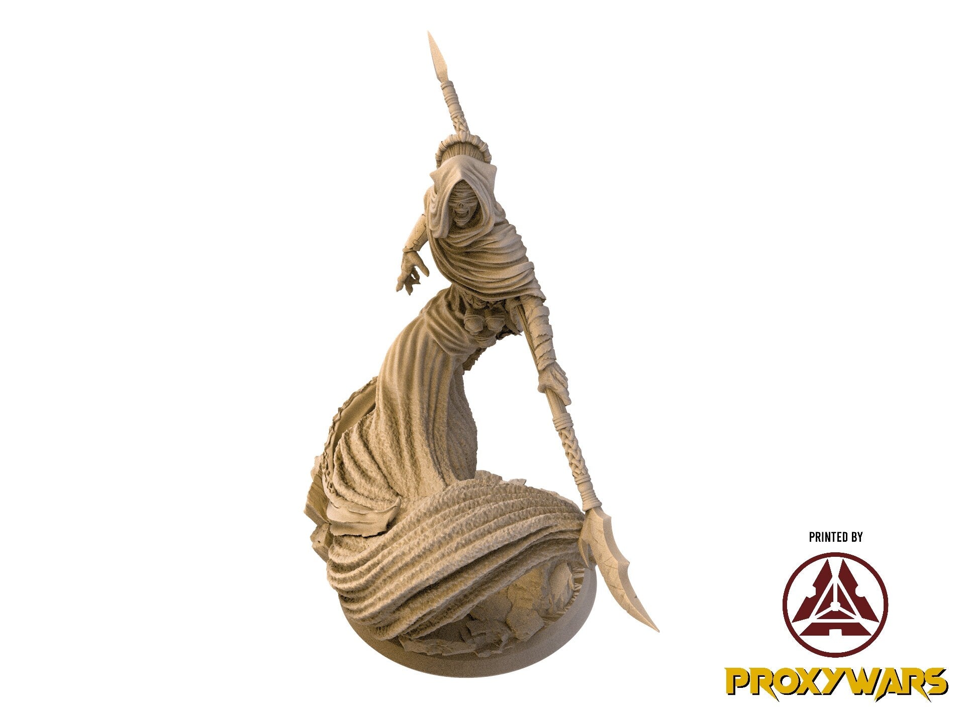 The Silent Sands - Enemy - Desert Wraith 01 (25 mm), Awakened Shadow Flesh of Gods, for Wargames, Dungeons & Dragons TTRPG