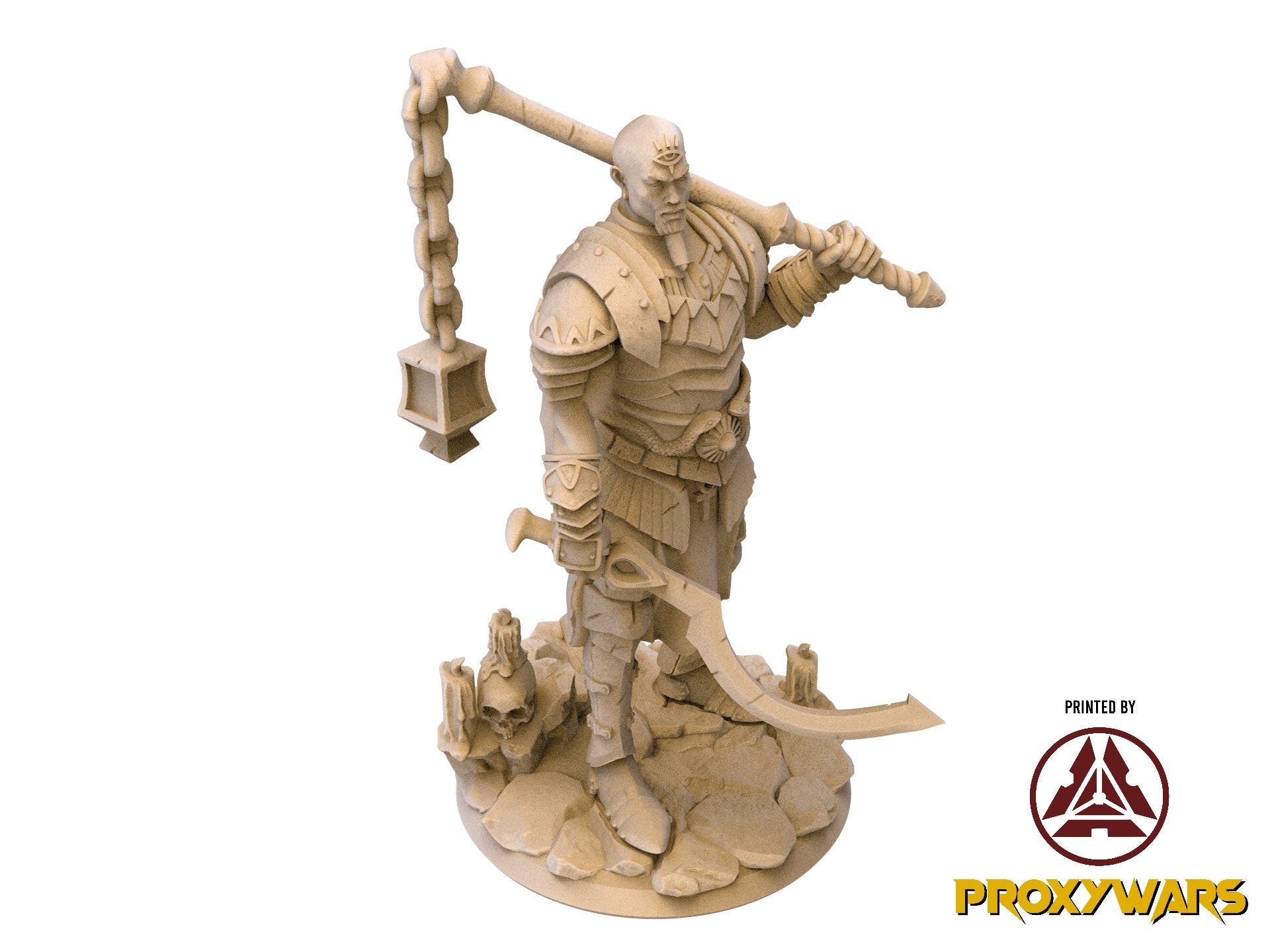 The Silent Sands - Hero - Seldanna, Sand Sorcerer (25 mm), Awakened Shadow Flesh of Gods, for Wargames, Dungeons & Dragons TTRPG