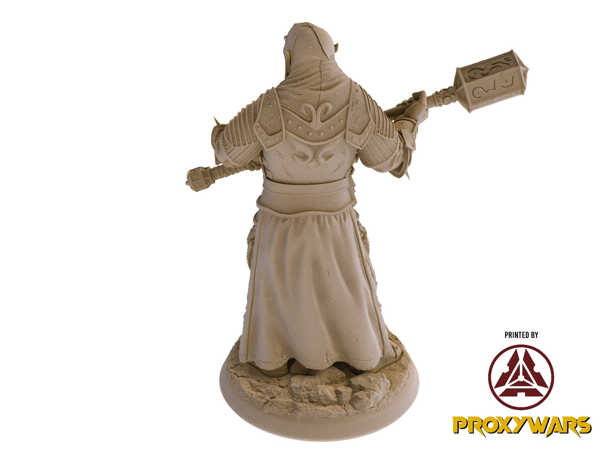 The Silent Sands - Hero - Verx, Hobgoblin Rune Knight (25 mm), Awakened Shadow Flesh of Gods, for Wargames, Dungeons & Dragons TTRPG