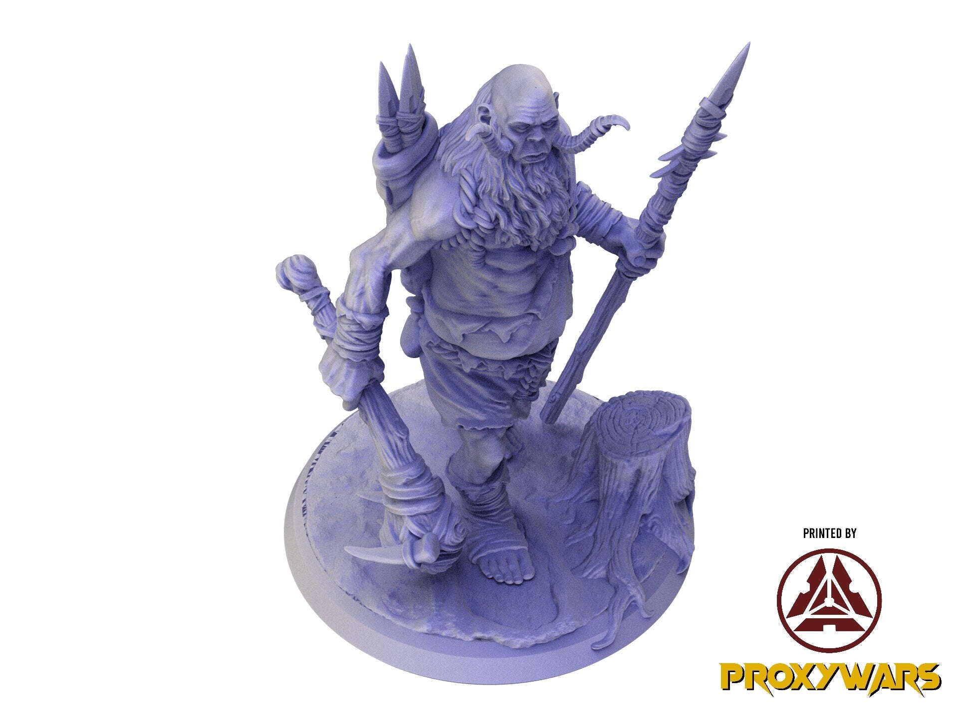 A Stormforged Heaven - Enemy - The Walking Blizzard Frost Giant 75mm, quest for glory, Flesh of Gods, for Wargames, Dungeons & Dragons TTRPG