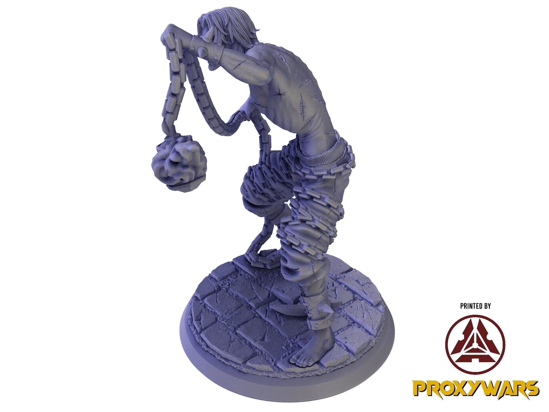 A Stormforged Heaven - NPC - Blind Fiend (25 mm), quest for glory, Flesh of Gods, for Wargames, Dungeons & Dragons TTRPG