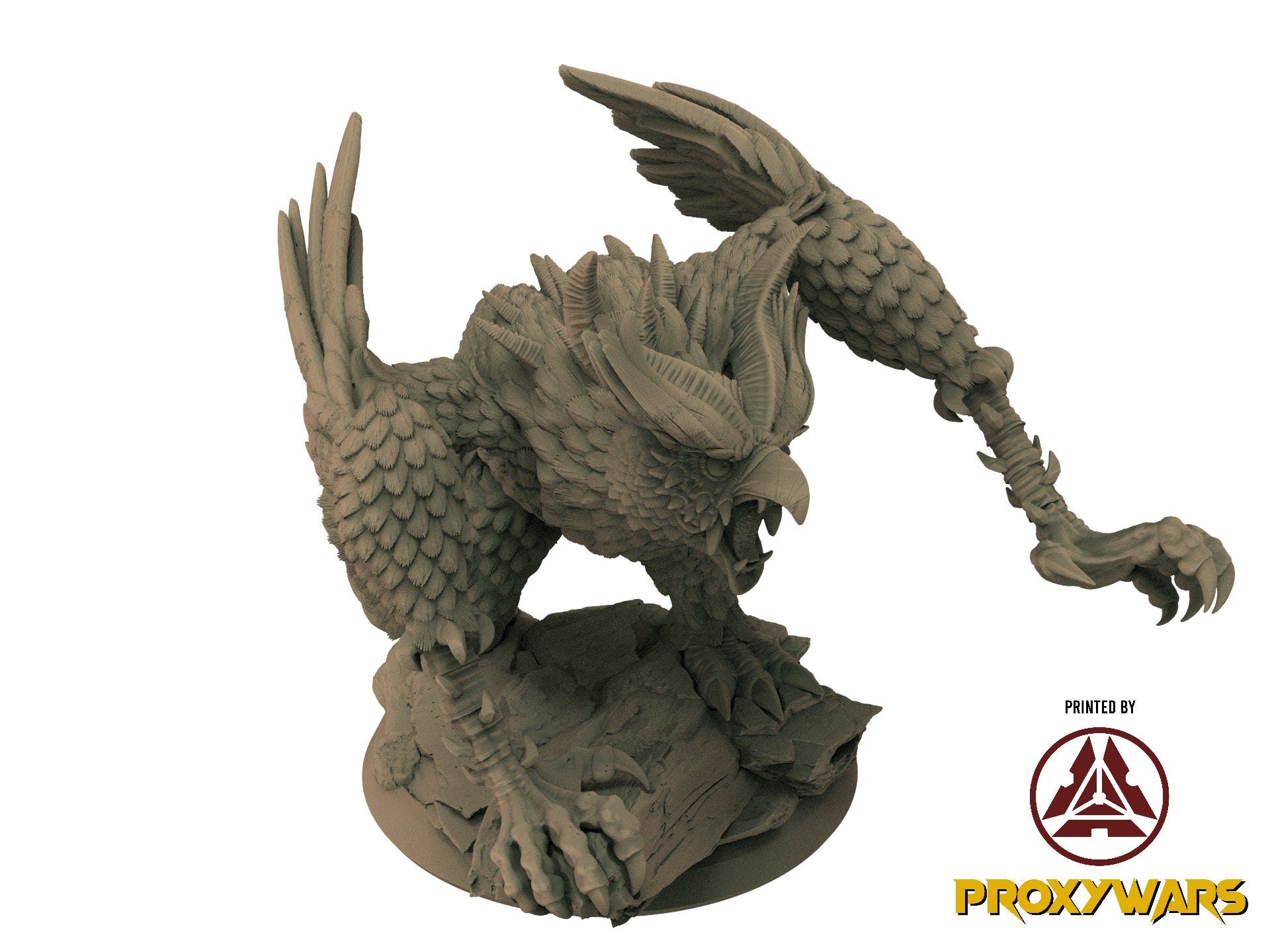 A Stormforged Heaven - Enemy - Elderwood Dragon (75 mm), quest for glory, Flesh of Gods, for Wargames, Dungeons & Dragons TTRPG