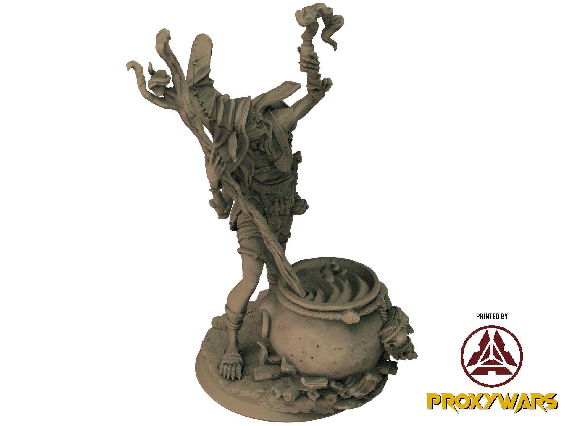 A Stormforged Heaven - Enemy - Poisonous Hag (75 mm), quest for glory, Flesh of Gods, for Wargames, Dungeons & Dragons TTRPG