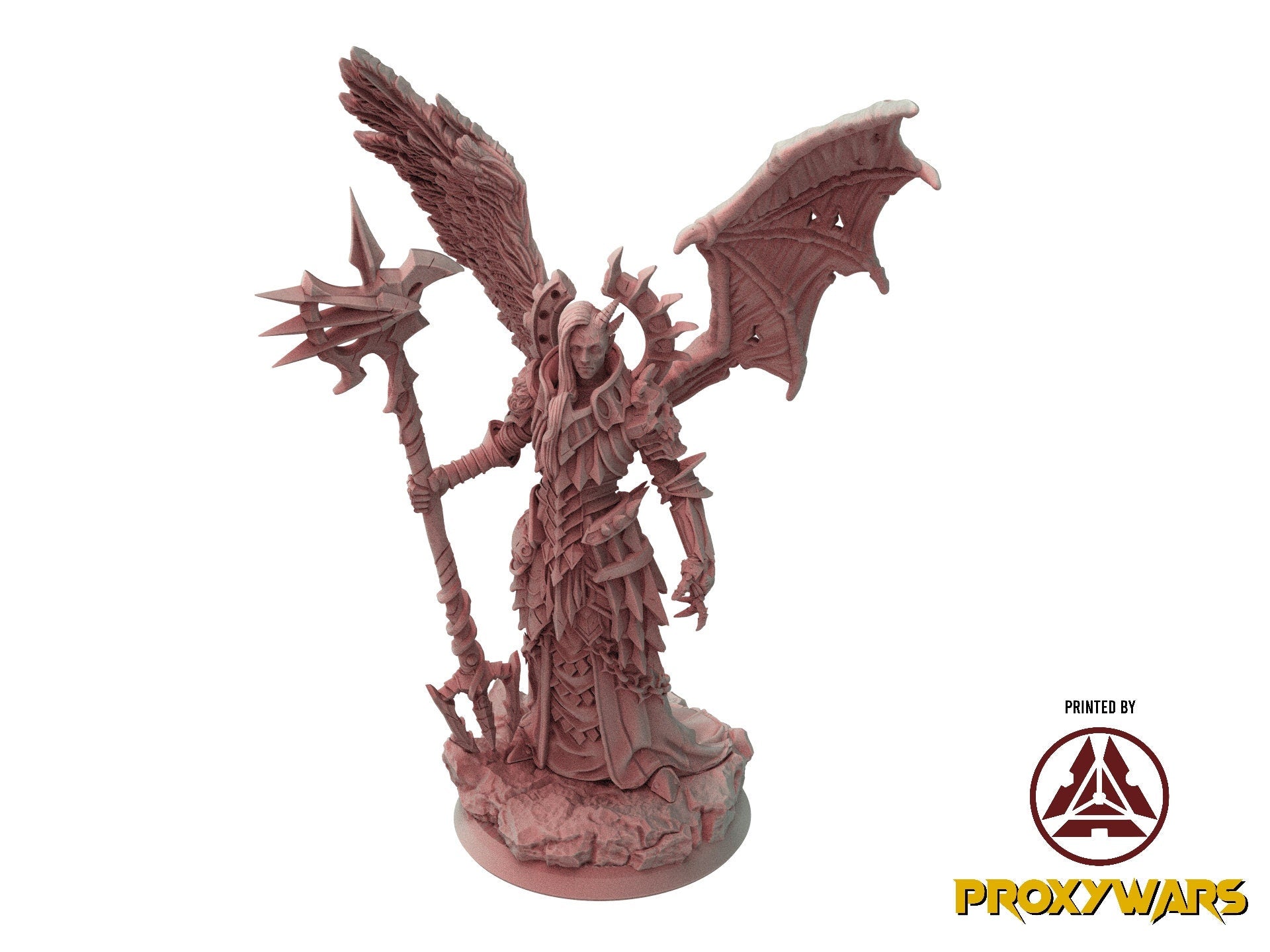 The Shadow Conclave - Ennemy - Archdevil Geryoth (75 mm), quest for glory, Flesh of Gods, for Wargames, Dungeons & Dragons TTRPG