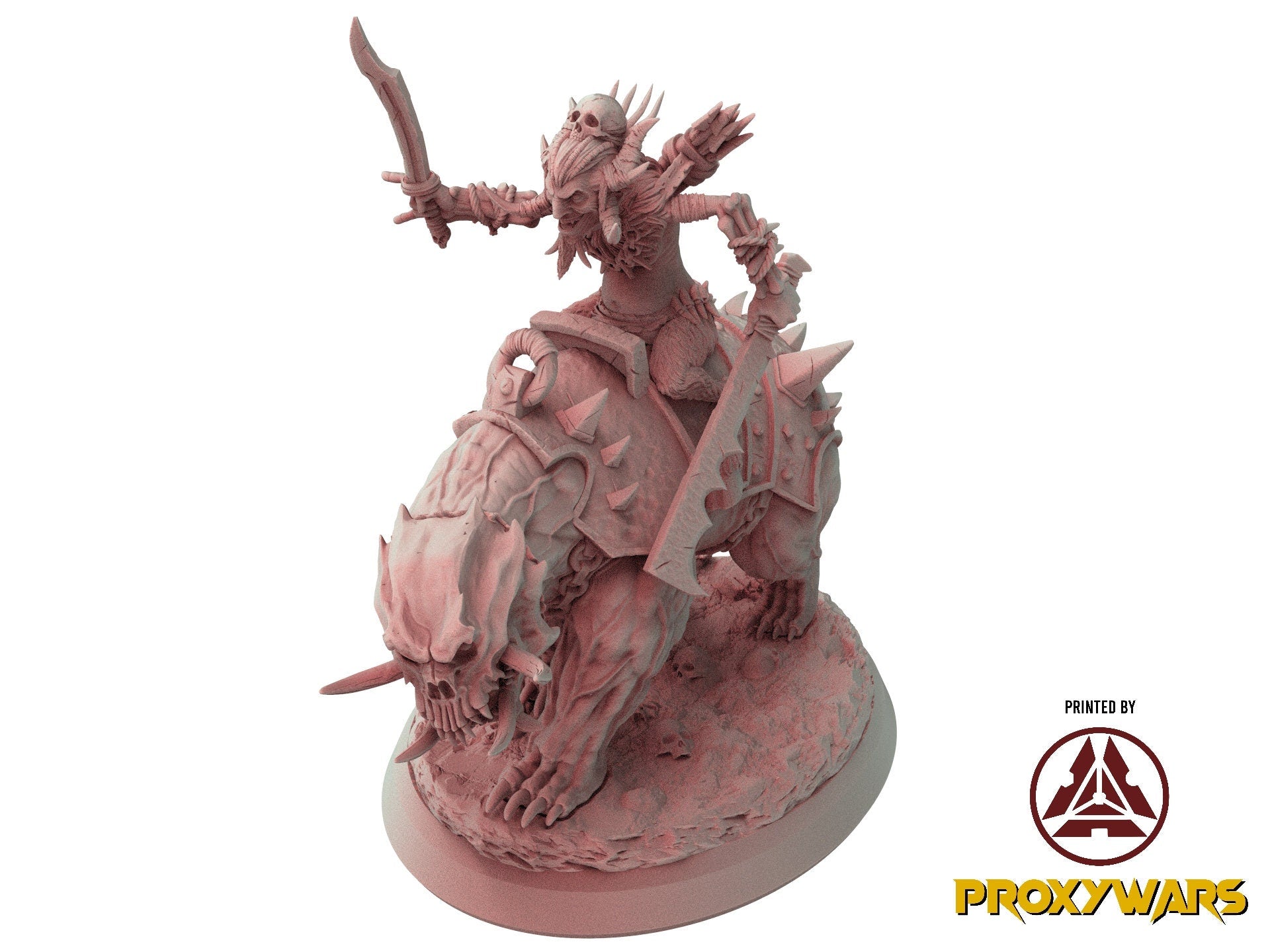 The Shadow Conclave - Ennemy - Archdevil Malakar (75 mm), quest for glory, Flesh of Gods, for Wargames, Dungeons & Dragons TTRPG