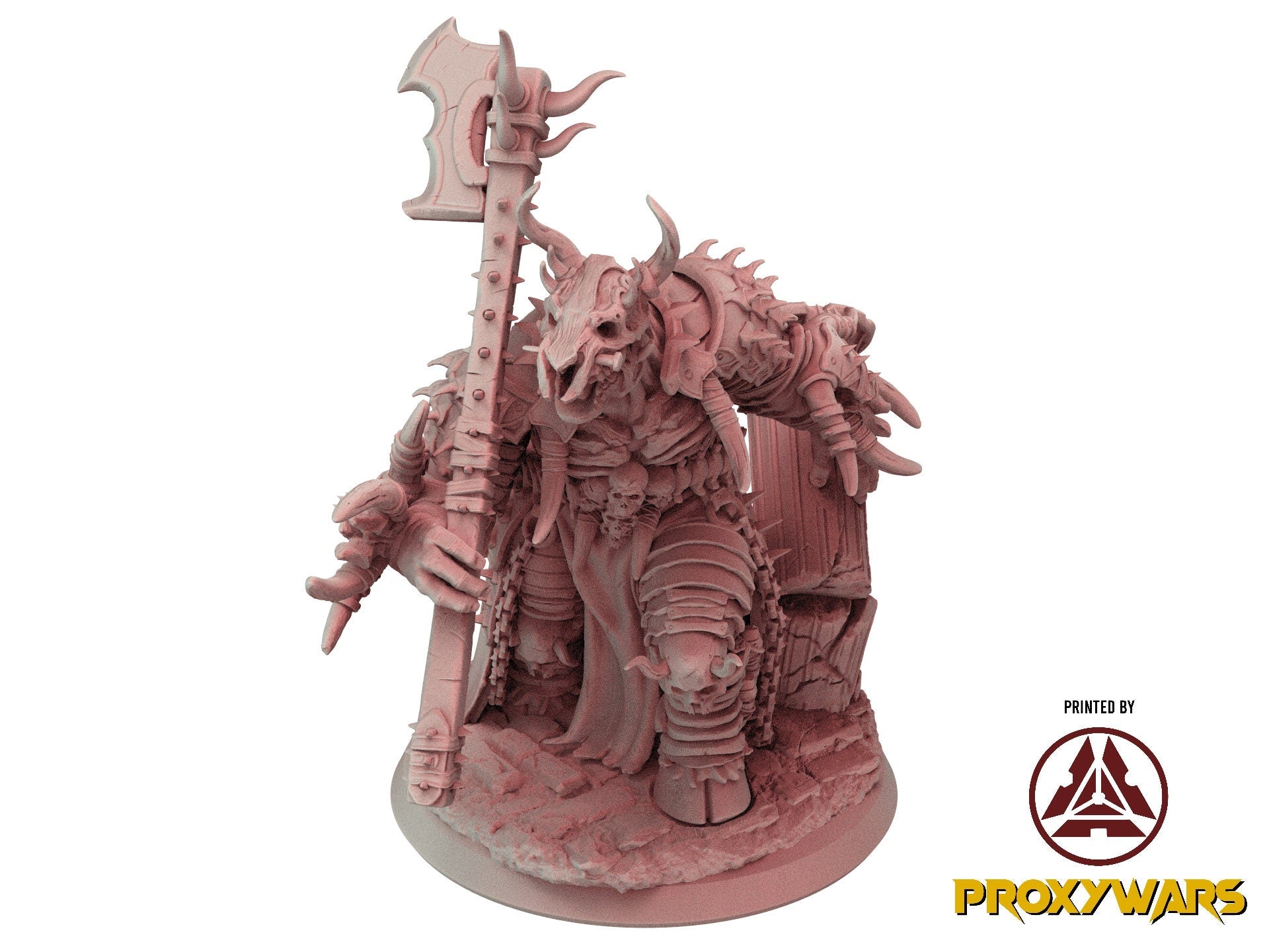 The Shadow Conclave - Ennemy - Archdevil Mammothar (50 mm), quest for glory, Flesh of Gods, for Wargames, Dungeons & Dragons TTRPG