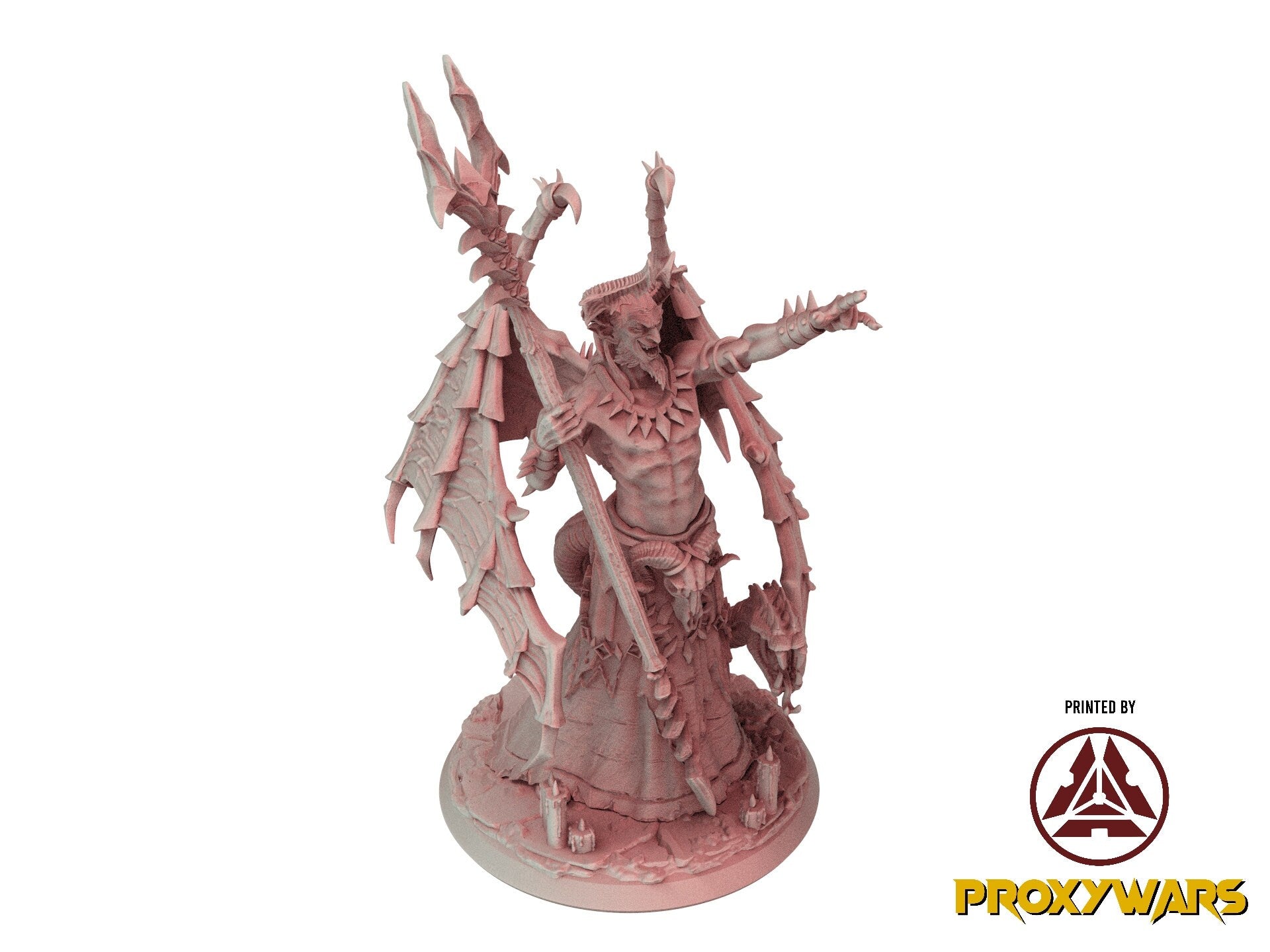 The Shadow Conclave - Ennemy - Archdevil Mephistir (50 mm), quest for glory, Flesh of Gods, for Wargames, Dungeons & Dragons TTRPG