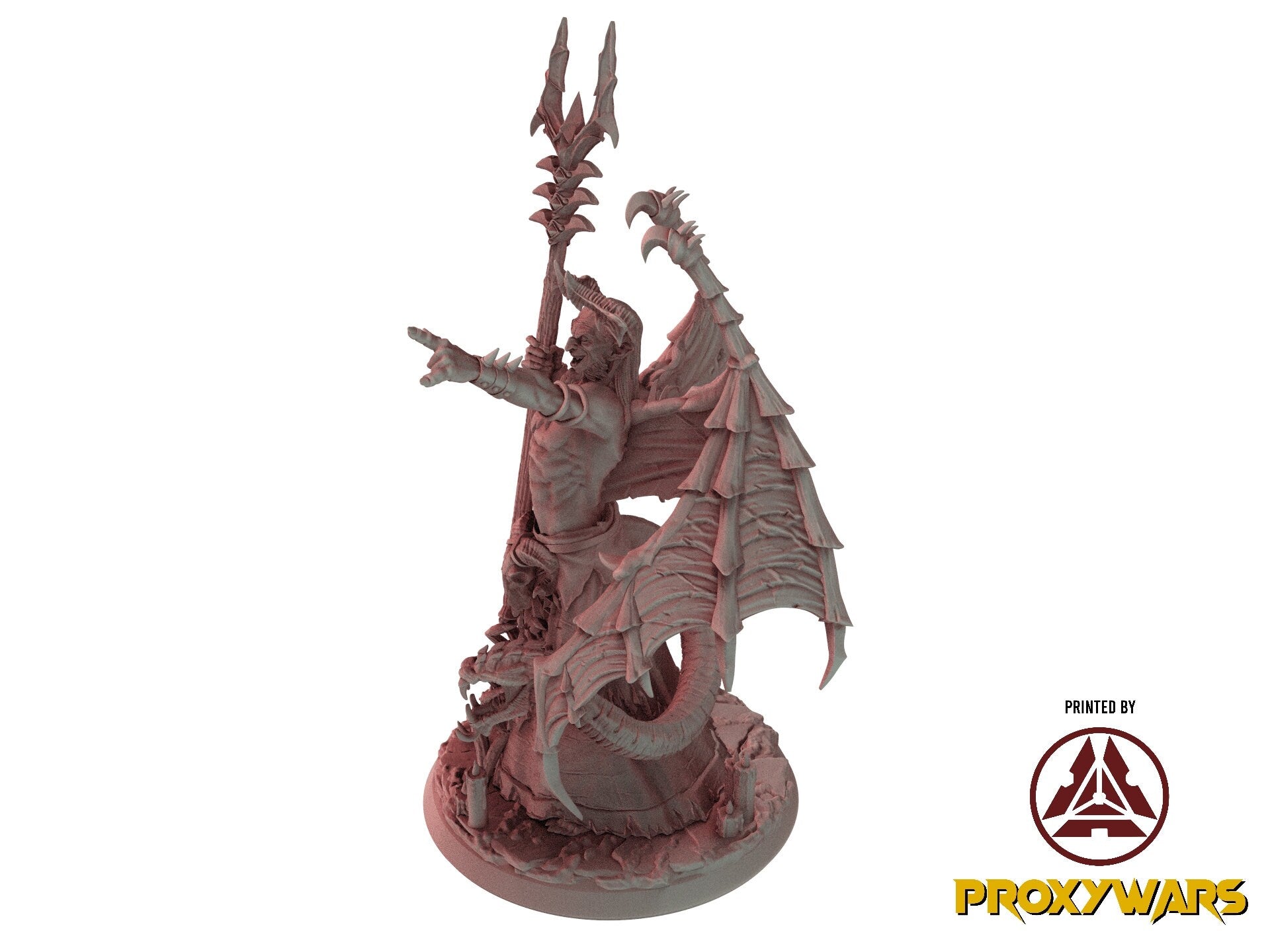 The Shadow Conclave - Ennemy - Archdevil Mephistir (50 mm), quest for glory, Flesh of Gods, for Wargames, Dungeons & Dragons TTRPG