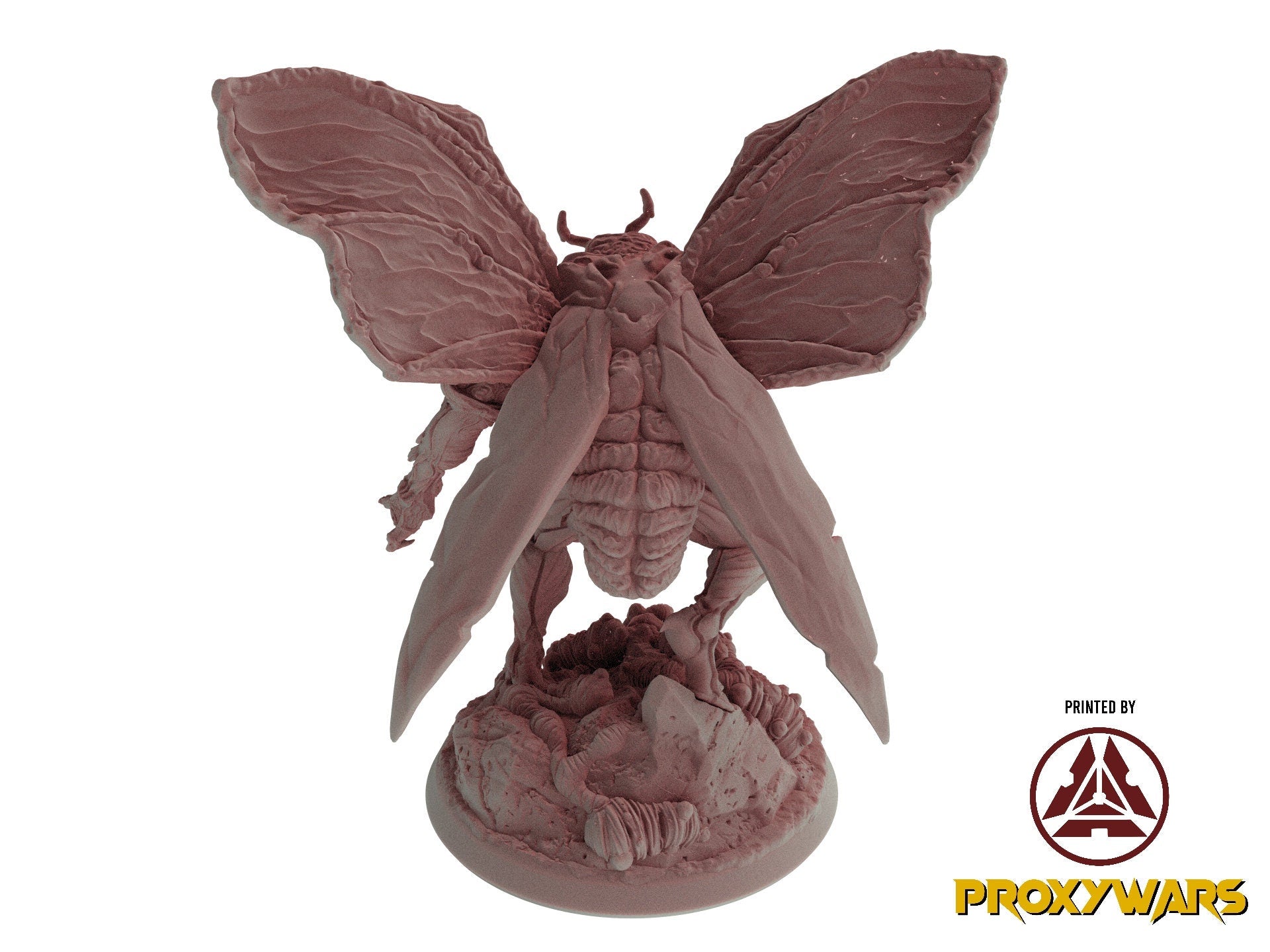 The Shadow Conclave - Ennemy - Gloomwing Moth (50 mm), quest for glory, Flesh of Gods, for Wargames, Dungeons & Dragons TTRPG