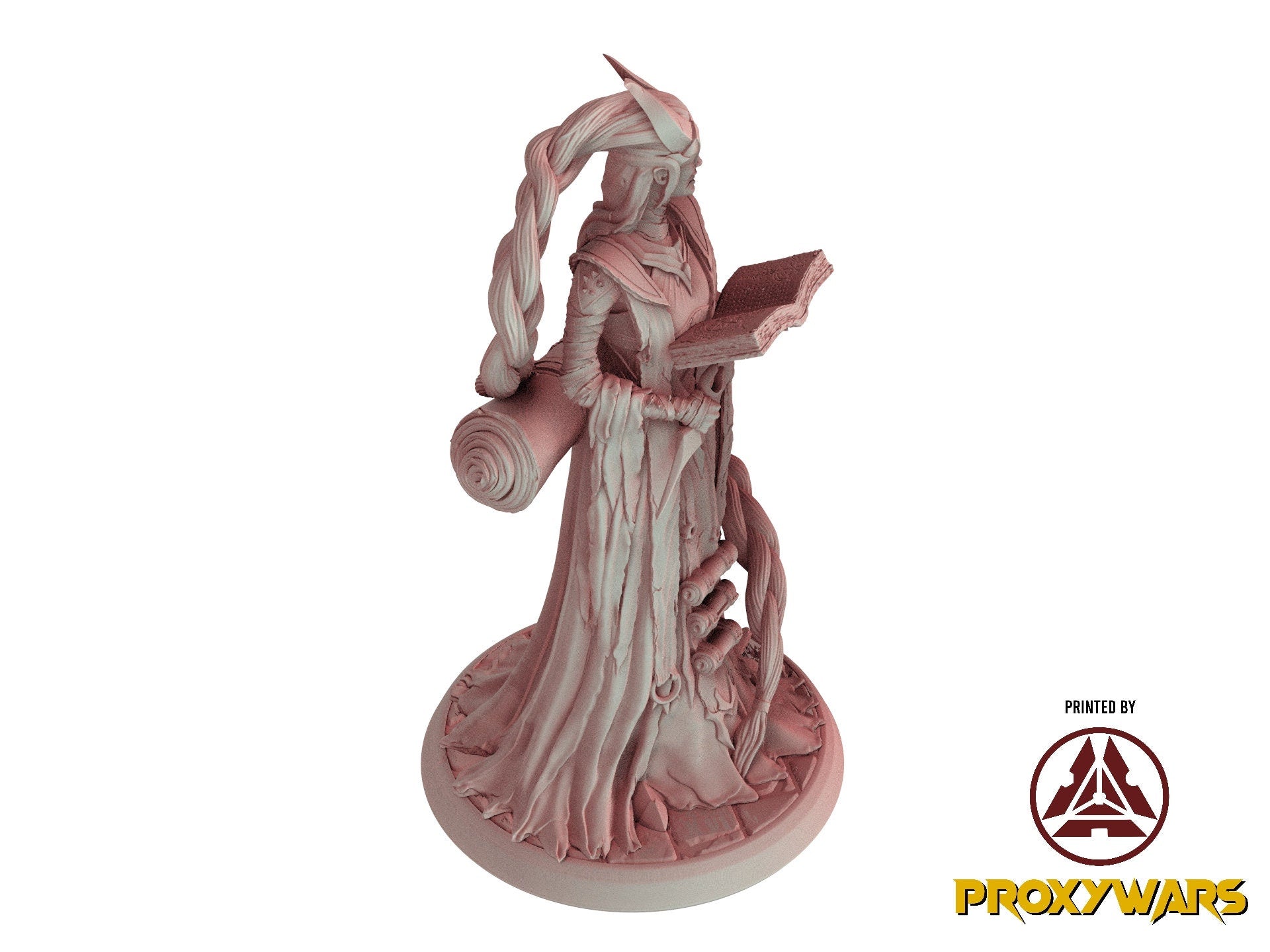 The Shadow Conclave - Hero - Isolde, The Cursed Oracle (25 mm), quest for glory, Flesh of Gods, for Wargames, Dungeons & Dragons TTRPG