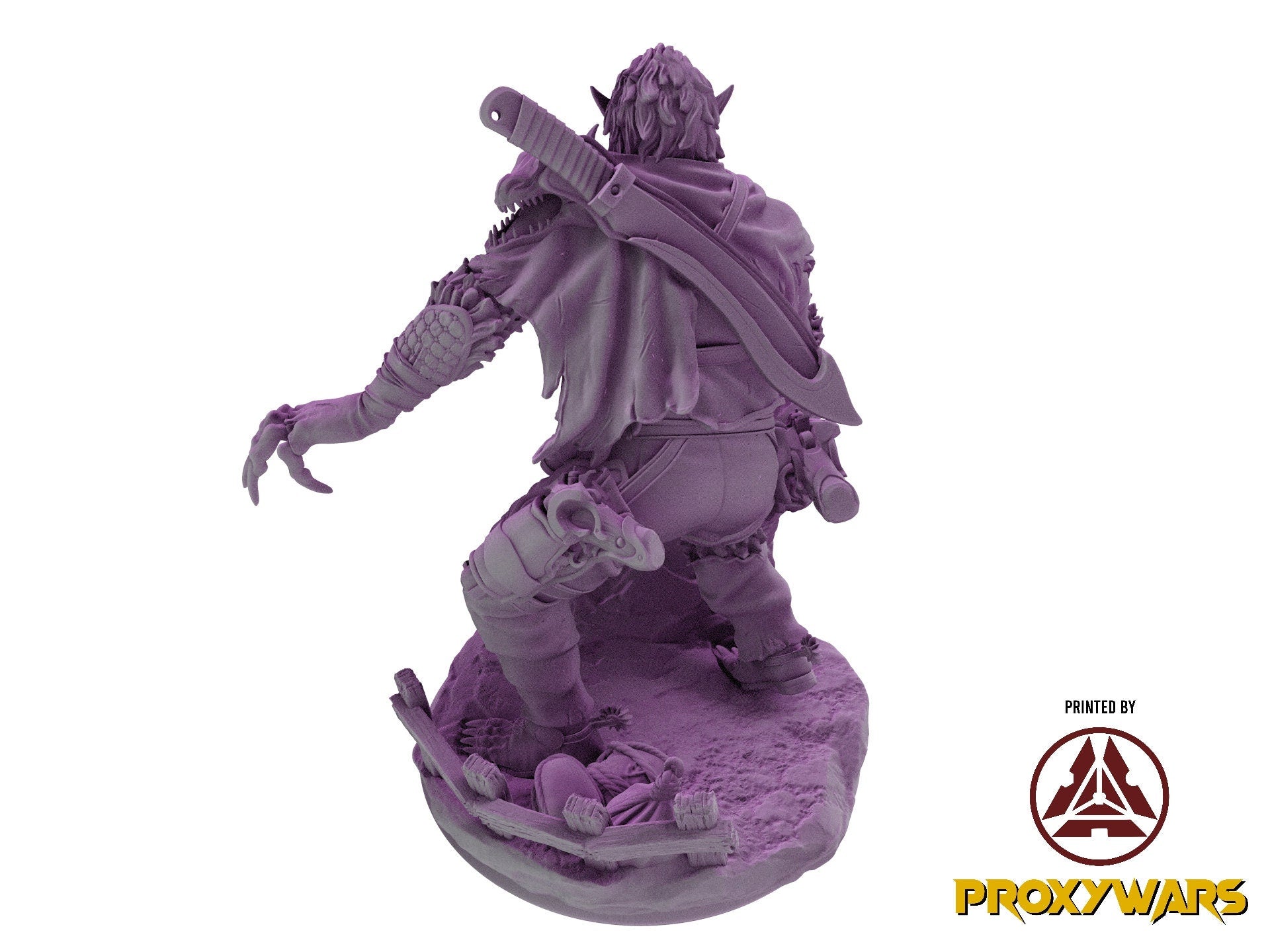 The Untamed Frontier - Enemy - Bloodmoon Outlaw (Medium - 25 mm), Flesh of Gods, for Wargames, Dungeons & Dragons TTRPG