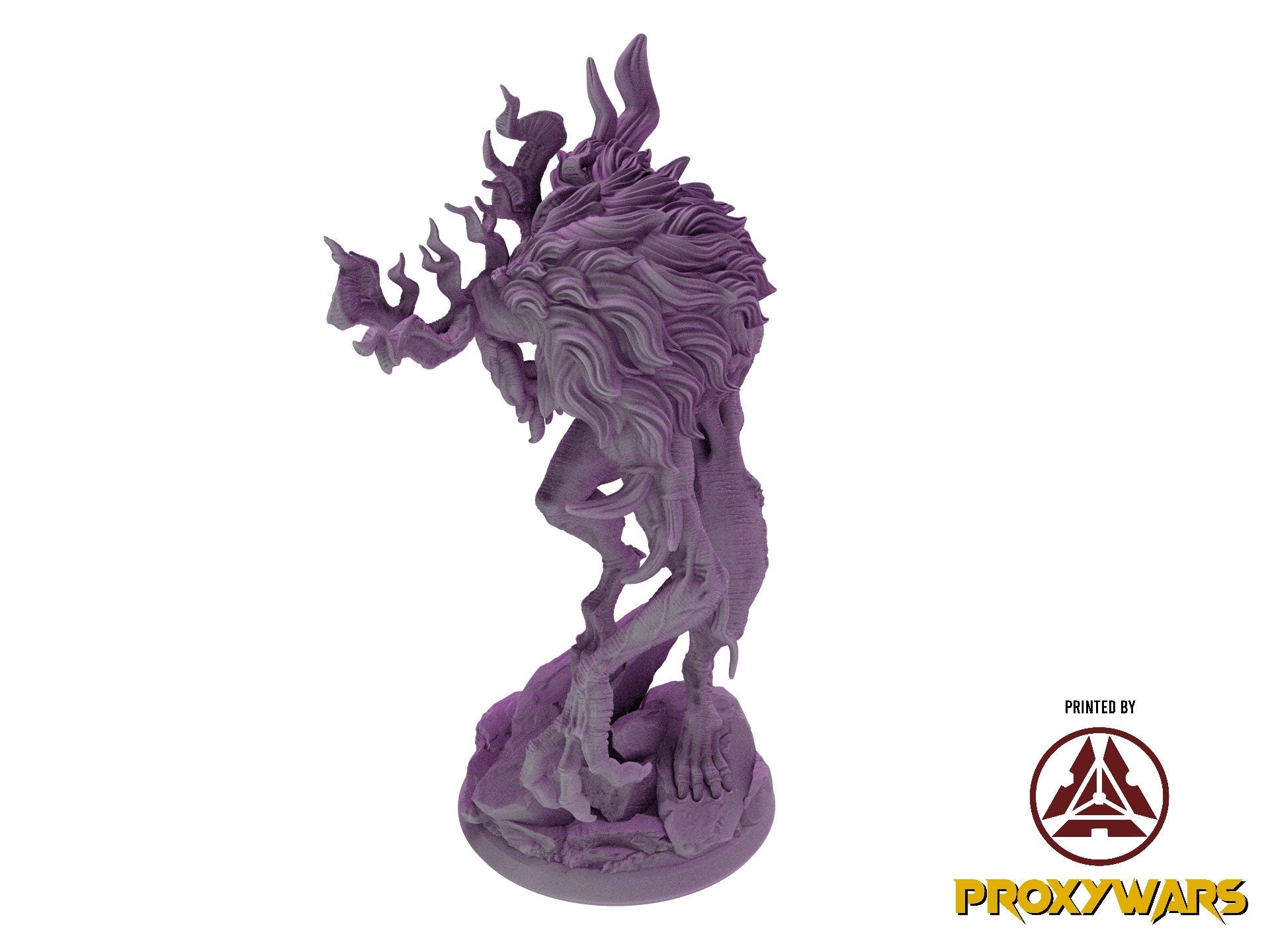 The Untamed Frontier - Enemy - Dustborn Wendigo (Large - 50 mm), Flesh of Gods, for Wargames, Dungeons & Dragons TTRPG