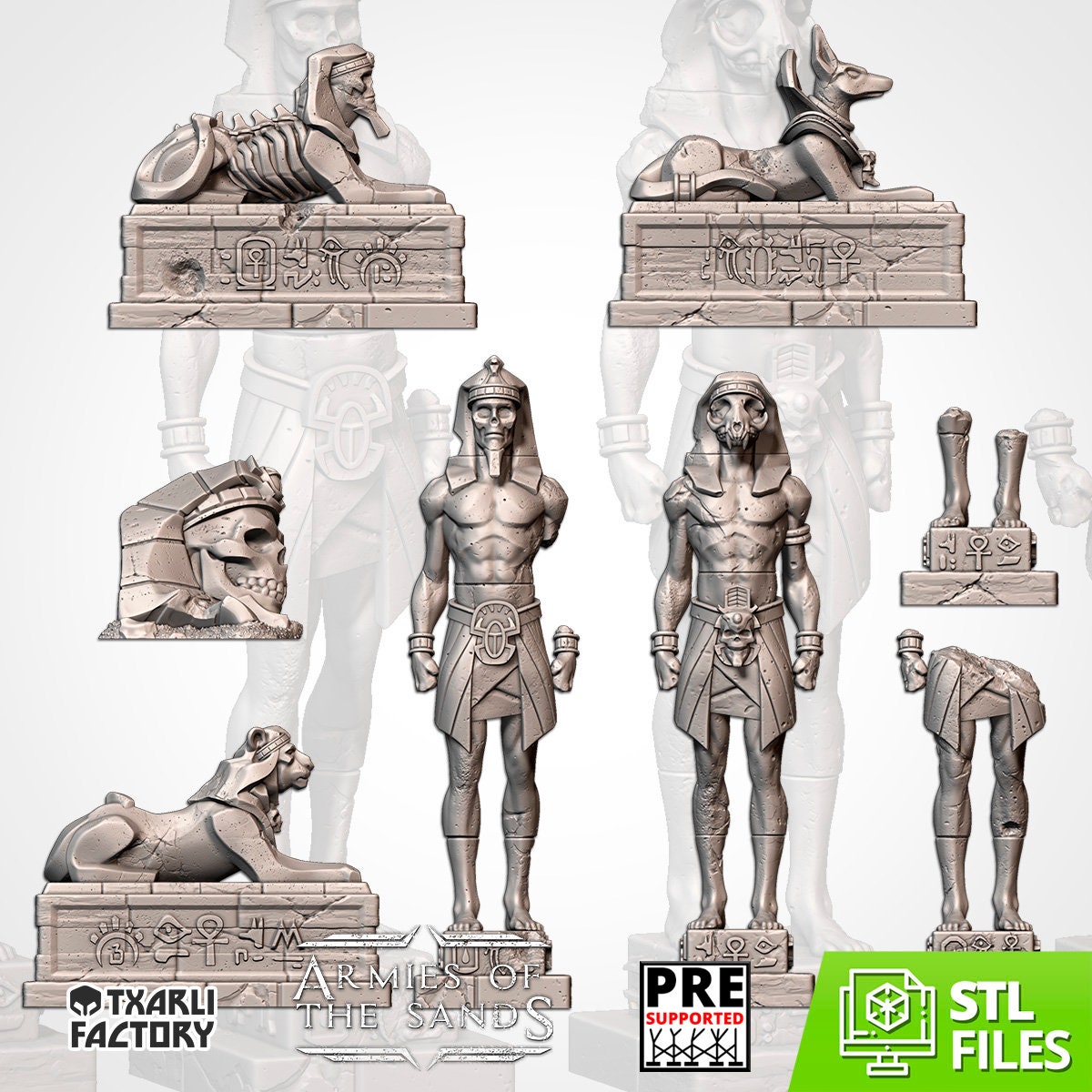 Sarcophagus Bundle, Tomb king, arthurian, orc, dwarves, lost temple, beastmen, undead, sylvan