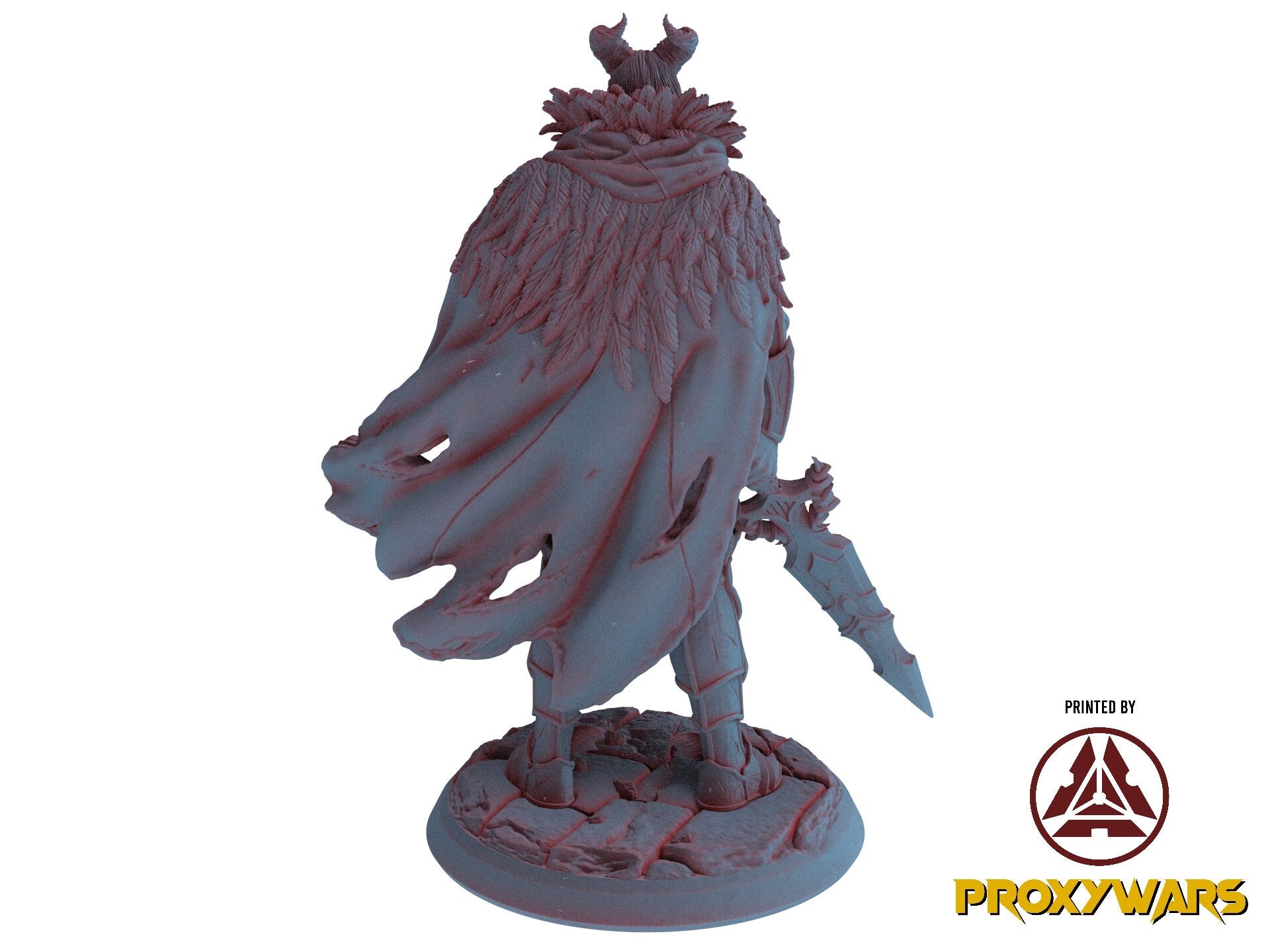 The Court Blood - Hero - Midnight Hunter 75mm, creatures of darkness, Ennemy, Flesh of Gods, for Wargames, Dungeons & Dragons TTRPG