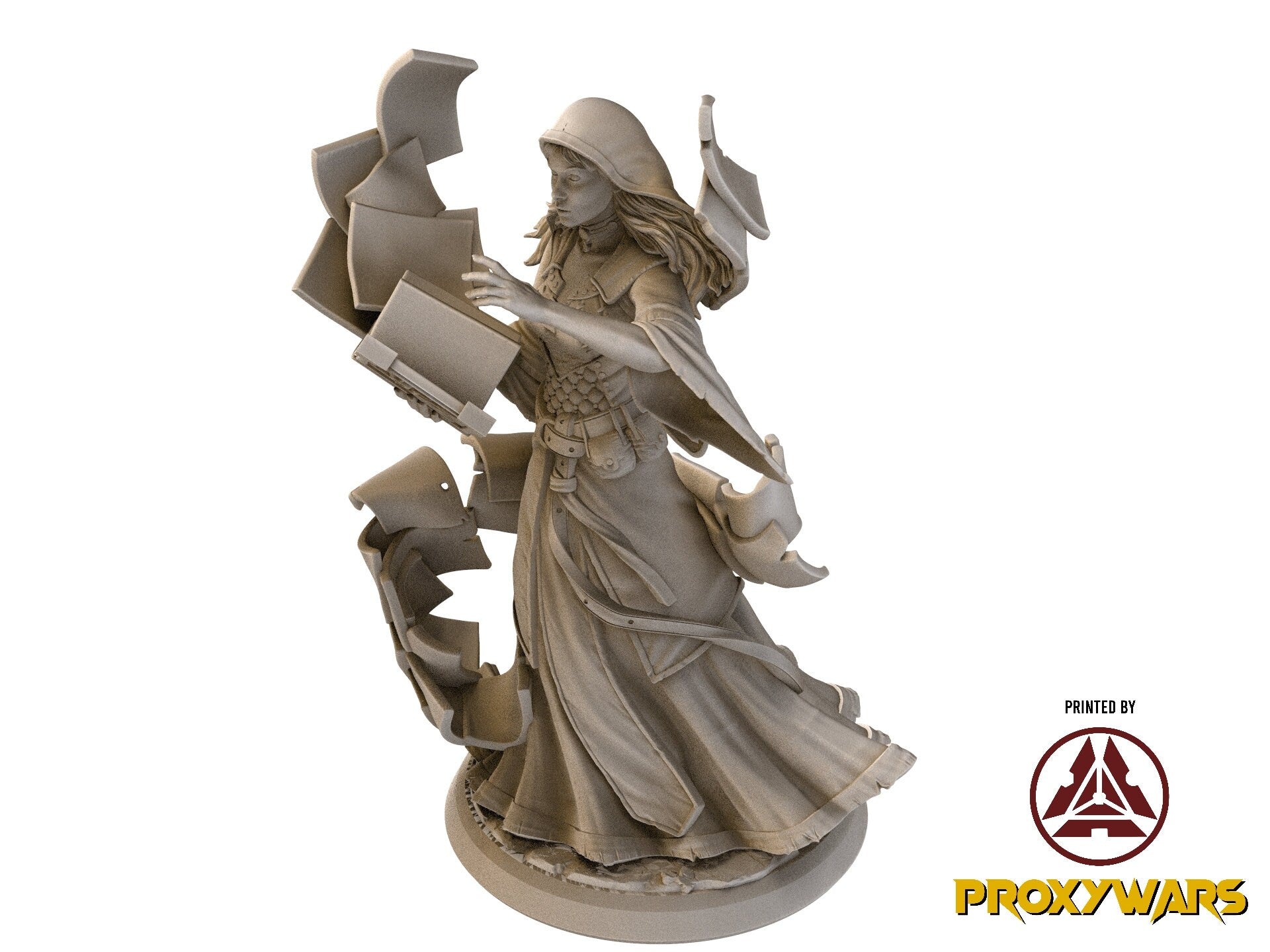 The Time Abyss - Hero - Norlen, The Astrologer (75 mm), Light and darkness, Flesh of Gods, for Wargames, Dungeons & Dragons TTRPG