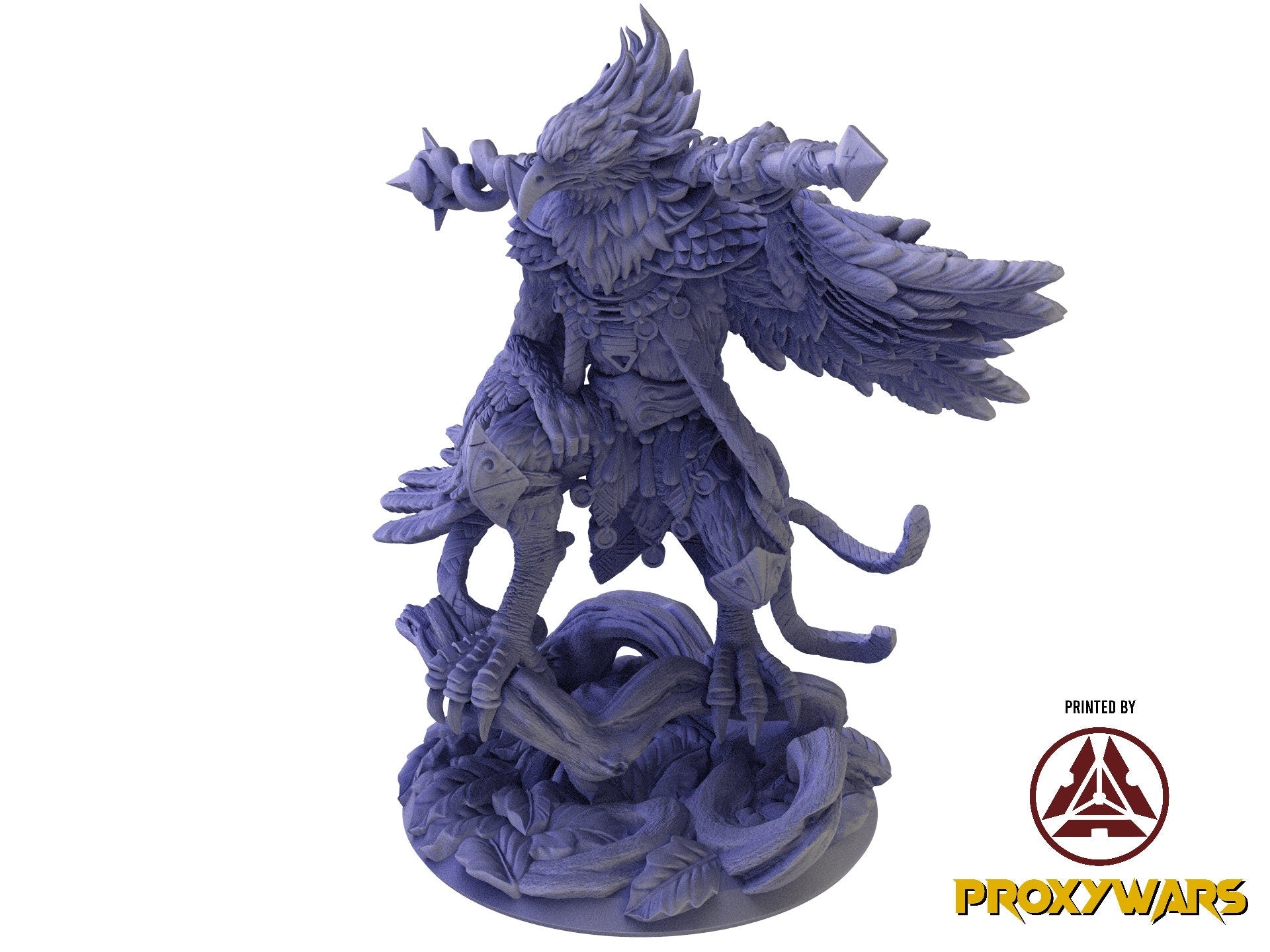 A Stormforged Heaven - Hero - Gunnar, Path Of The Storm (75 mm), quest for glory, Flesh of Gods, for Wargames, Dungeons & Dragons TTRPG