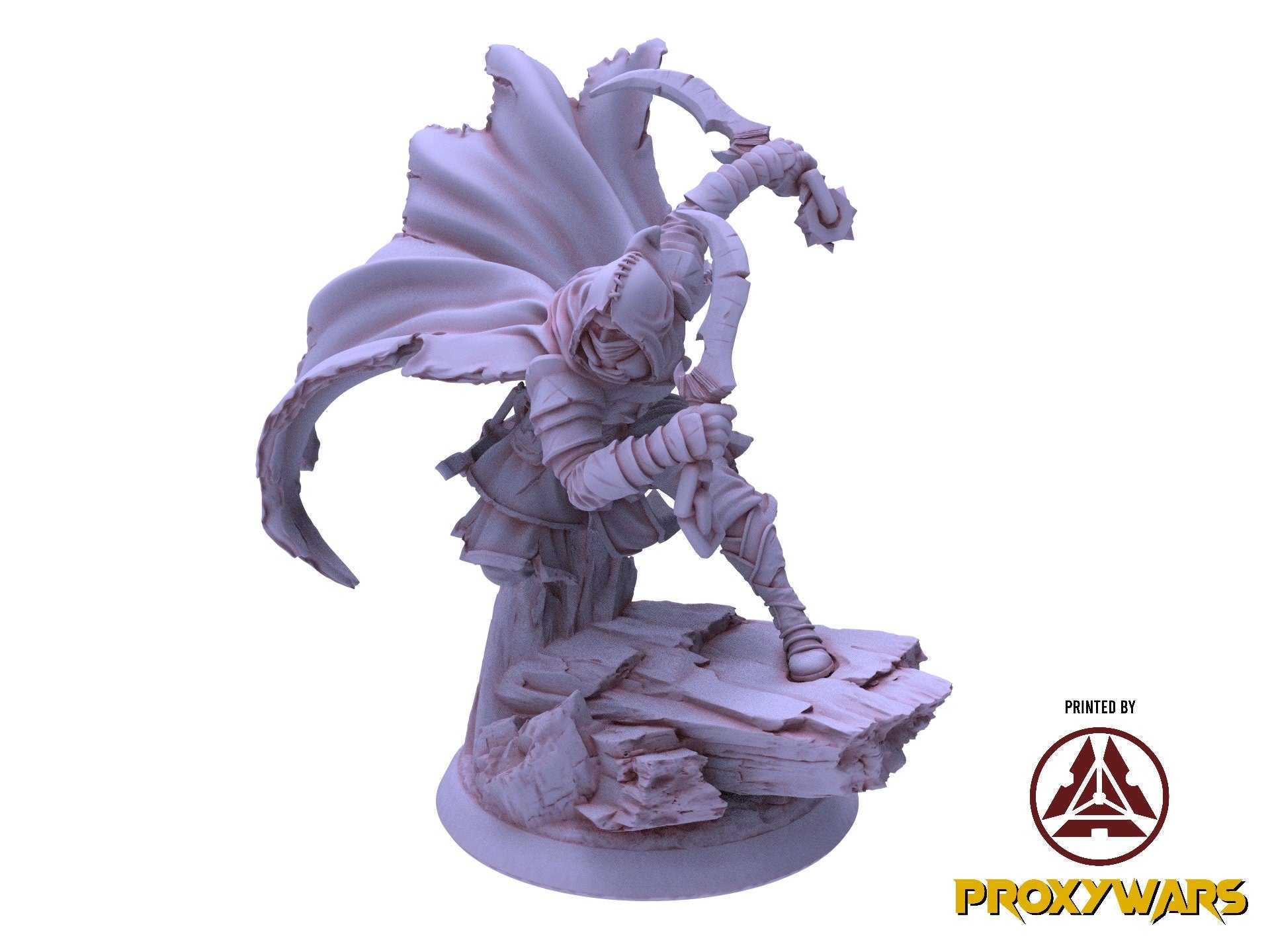 Shadowbound Knights - Solara, Sun's Defiance 75mm, The Nightfall Cult, Hero, Flesh of Gods, for Wargames, Dungeons & Dragons TTRPG