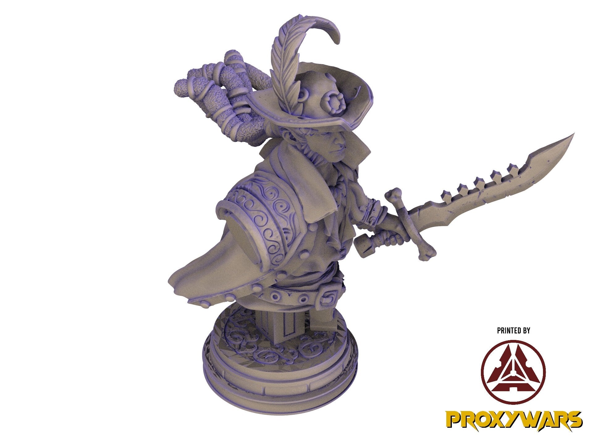 The Eternal Storm - Enemy - Abyssal Fishman 01 (25 mm), quest for glory, Flesh of Gods, for Wargames, Dungeons & Dragons TTRPG