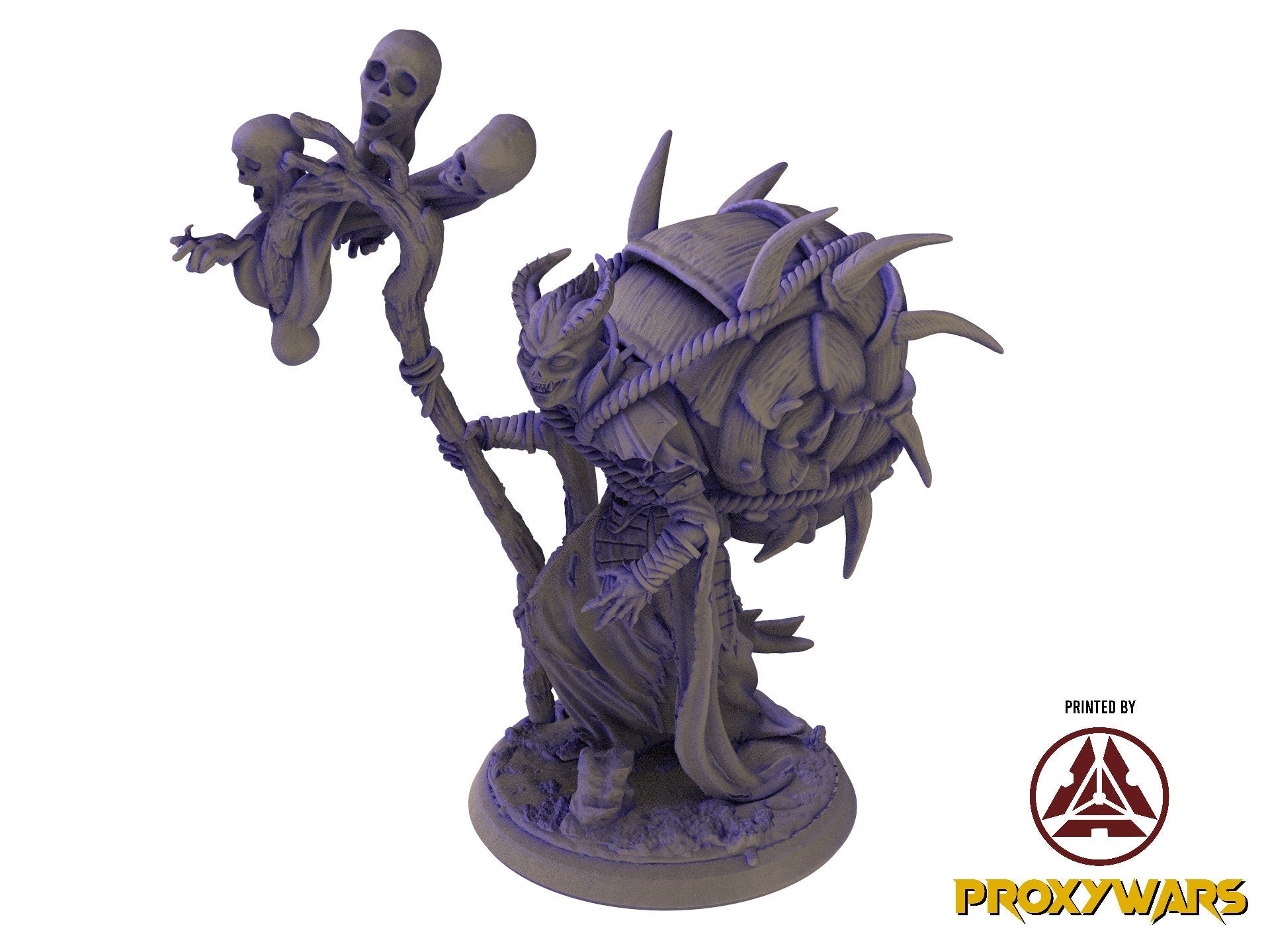 The Eternal Storm - Enemy - Kraken Priest (25 mm), quest for glory, Flesh of Gods, for Wargames, Dungeons & Dragons TTRPG