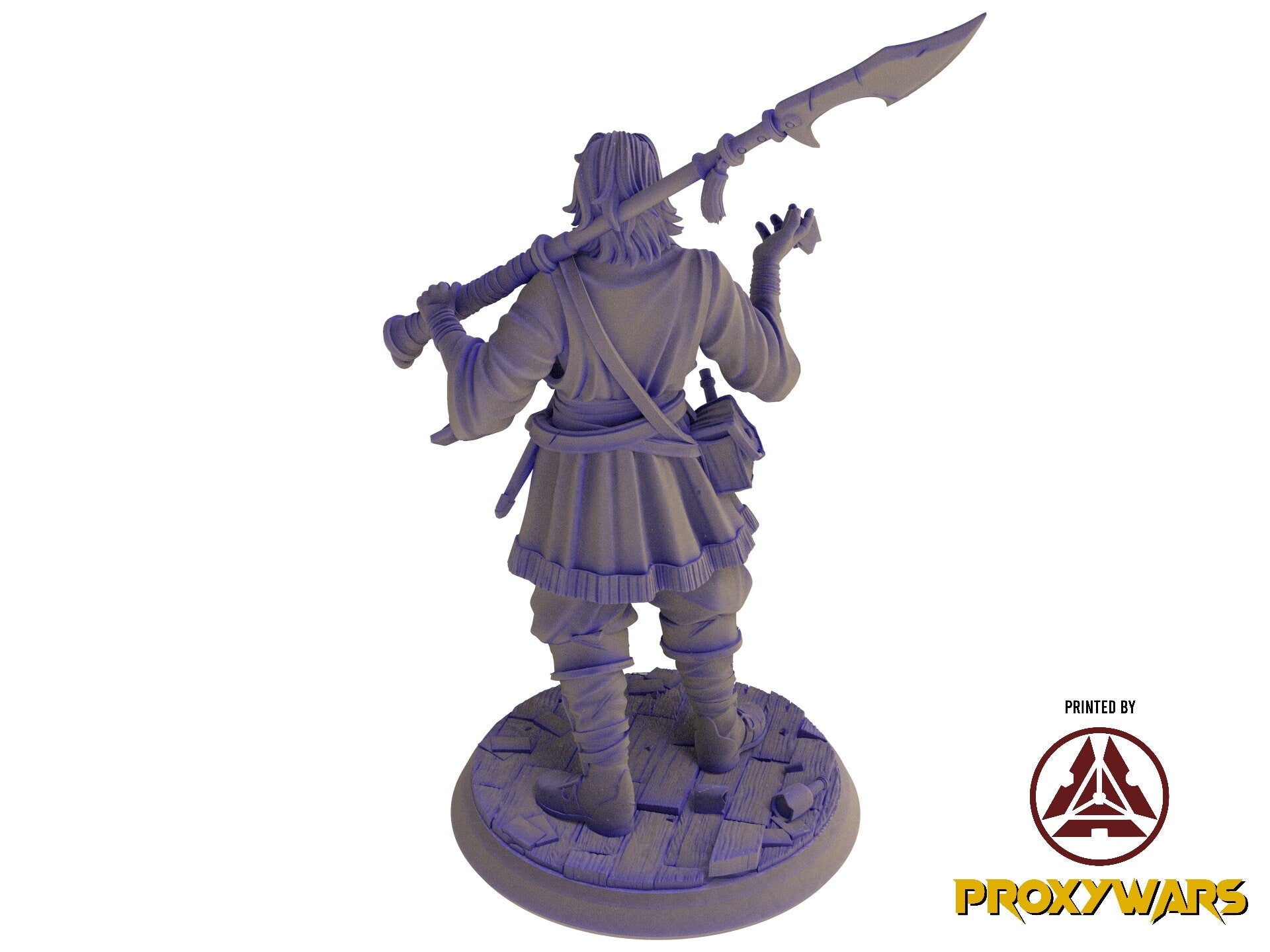 The Eternal Storm - Hero - Cassius 'Luck Charmer' (25 mm), quest for glory, Flesh of Gods, for Wargames, Dungeons & Dragons TTRPG