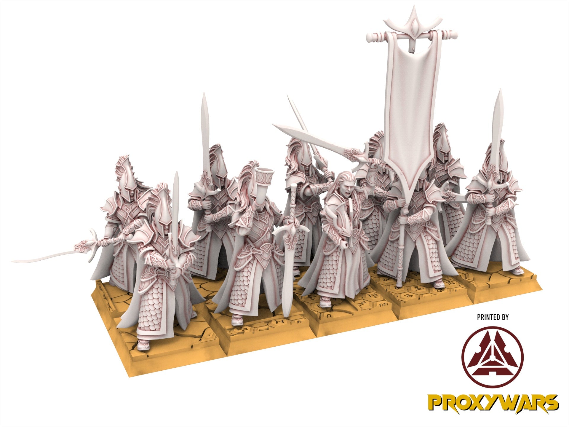 Hight Elves - Silvermoor - Blades of Ashur, Fantasy elves, usable for 9th Age, Fantasy Battle, Oldhammer, King of war