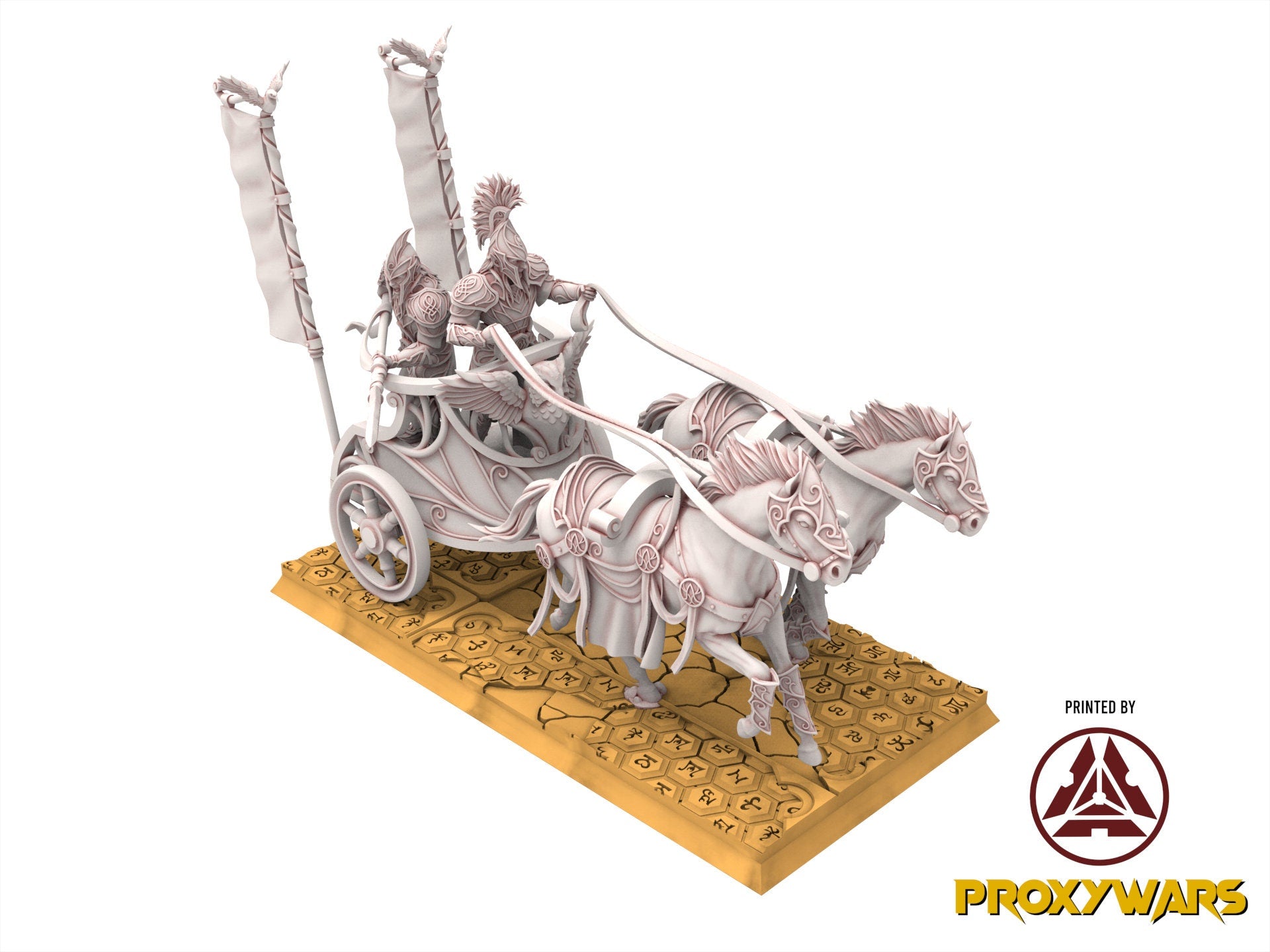 Hight Elves - Silvermoor - Light Chariot, Fantasy elves, usable for 9th Age, Fantasy Battle, Oldhammer, King of war