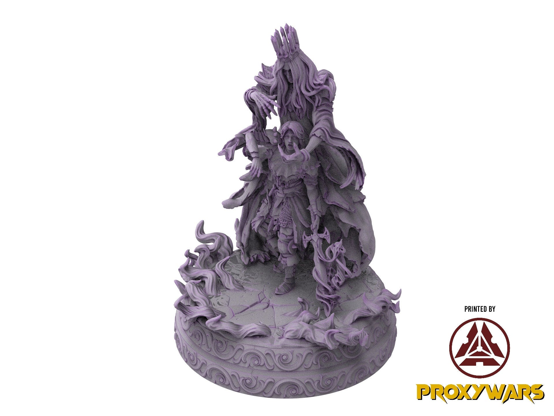 The Gates Of Despair - Hero - Ragrath, Oathbreaker Paladin (25 mm), quest for glory, Flesh of Gods, for Wargames, Dungeons & Dragons TTRPG