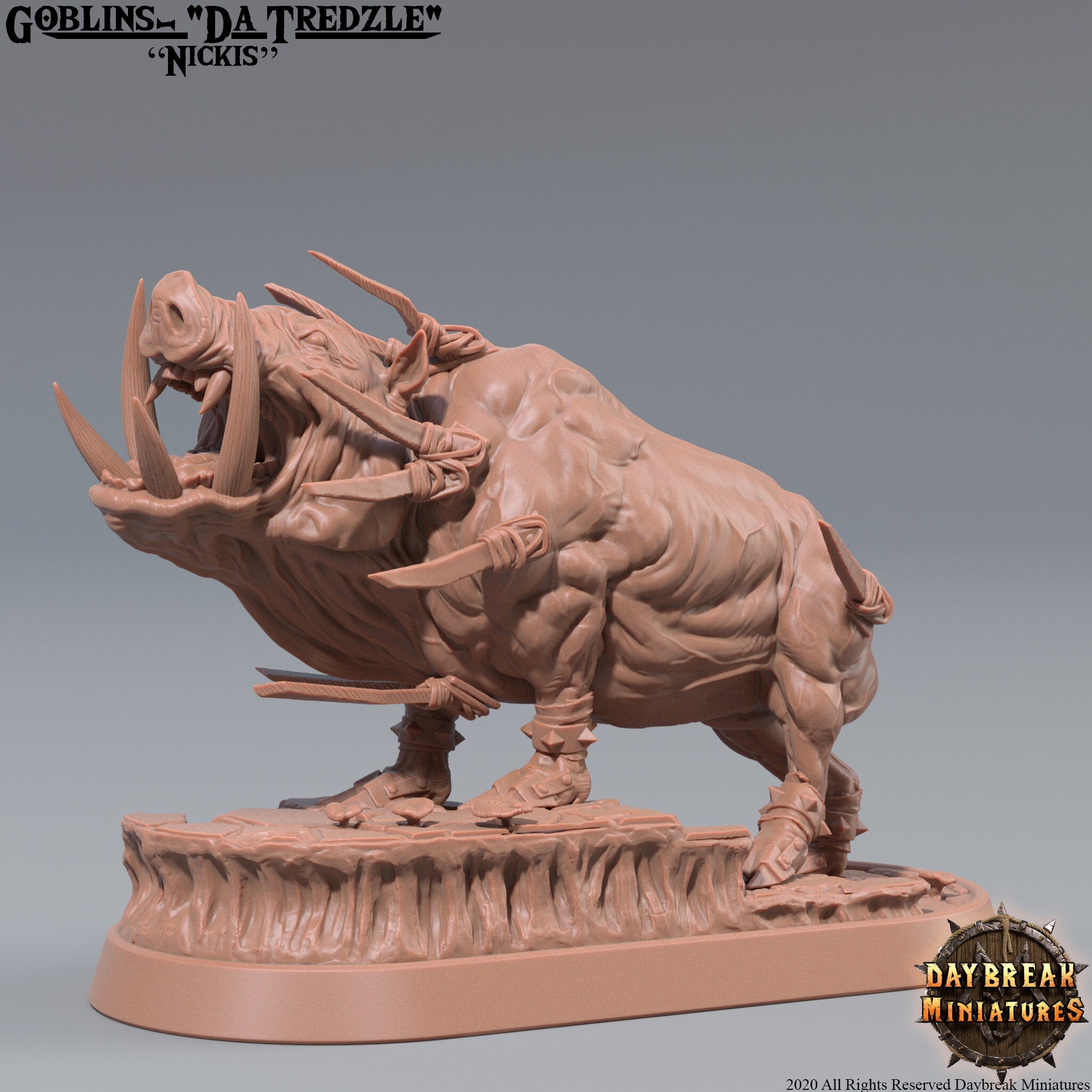 Goblins da Tredzle - Nickis, quest for glory, DayBreak Miniatures, for Wargames, Dungeons & Dragons TTRPG