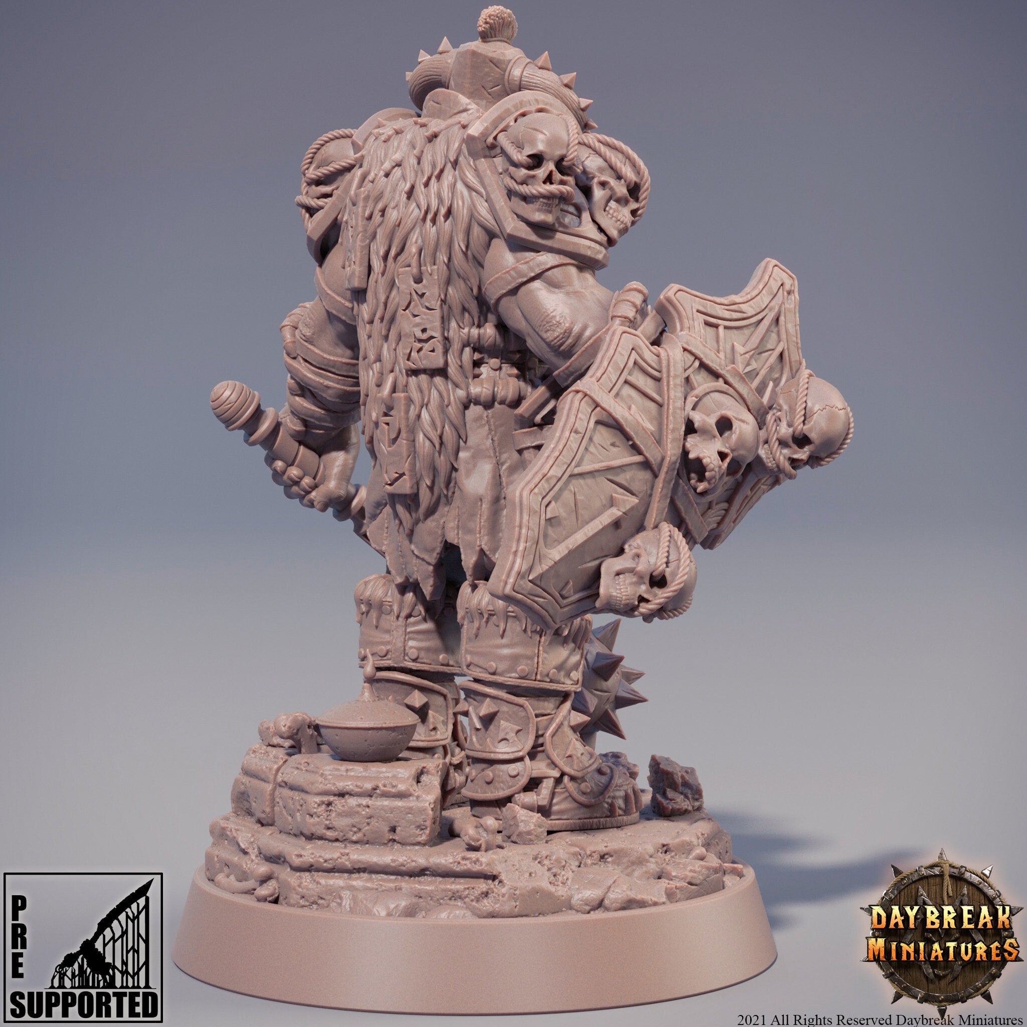 The Chaos Barbarians of Q - Tachyonx the Hidden, quest for glory, DayBreak Miniatures, for Wargames, Dungeons & Dragons TTRPG