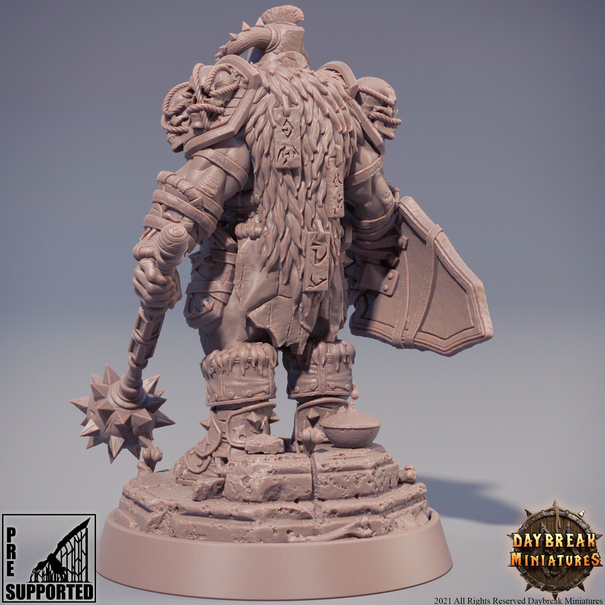 The Chaos Barbarians of Q - Tachyonx the Hidden, quest for glory, DayBreak Miniatures, for Wargames, Dungeons & Dragons TTRPG