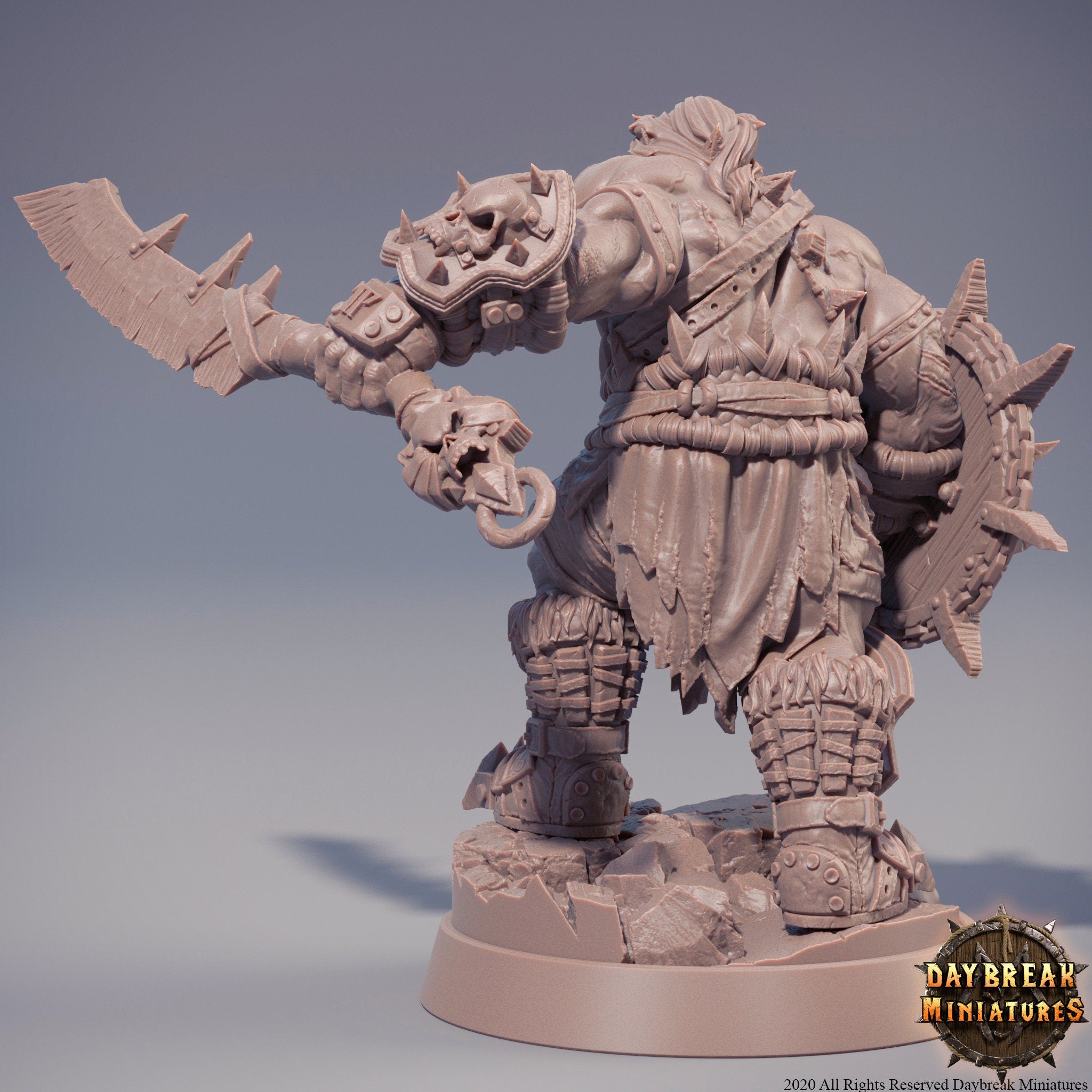 Mercenaries of the Void - Jugger Hochmann, quest for glory, DayBreak Miniatures, for Wargames, Dungeons & Dragons TTRPG